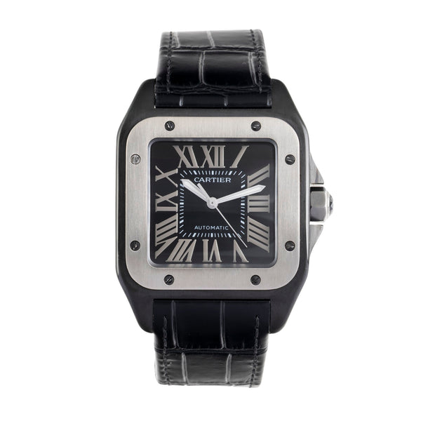 Cartier Santos 100 acero / titanio automático reloj para caballeros W2020010  [2601649]