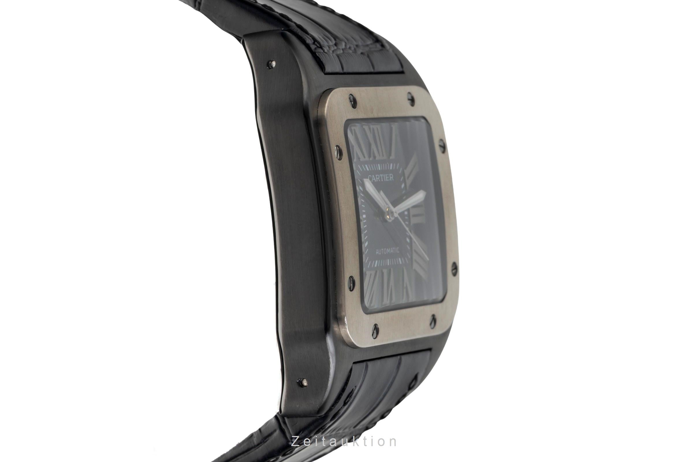 Cartier Santos 100 acero / titanio automático reloj para caballeros W2020010  [2601649]