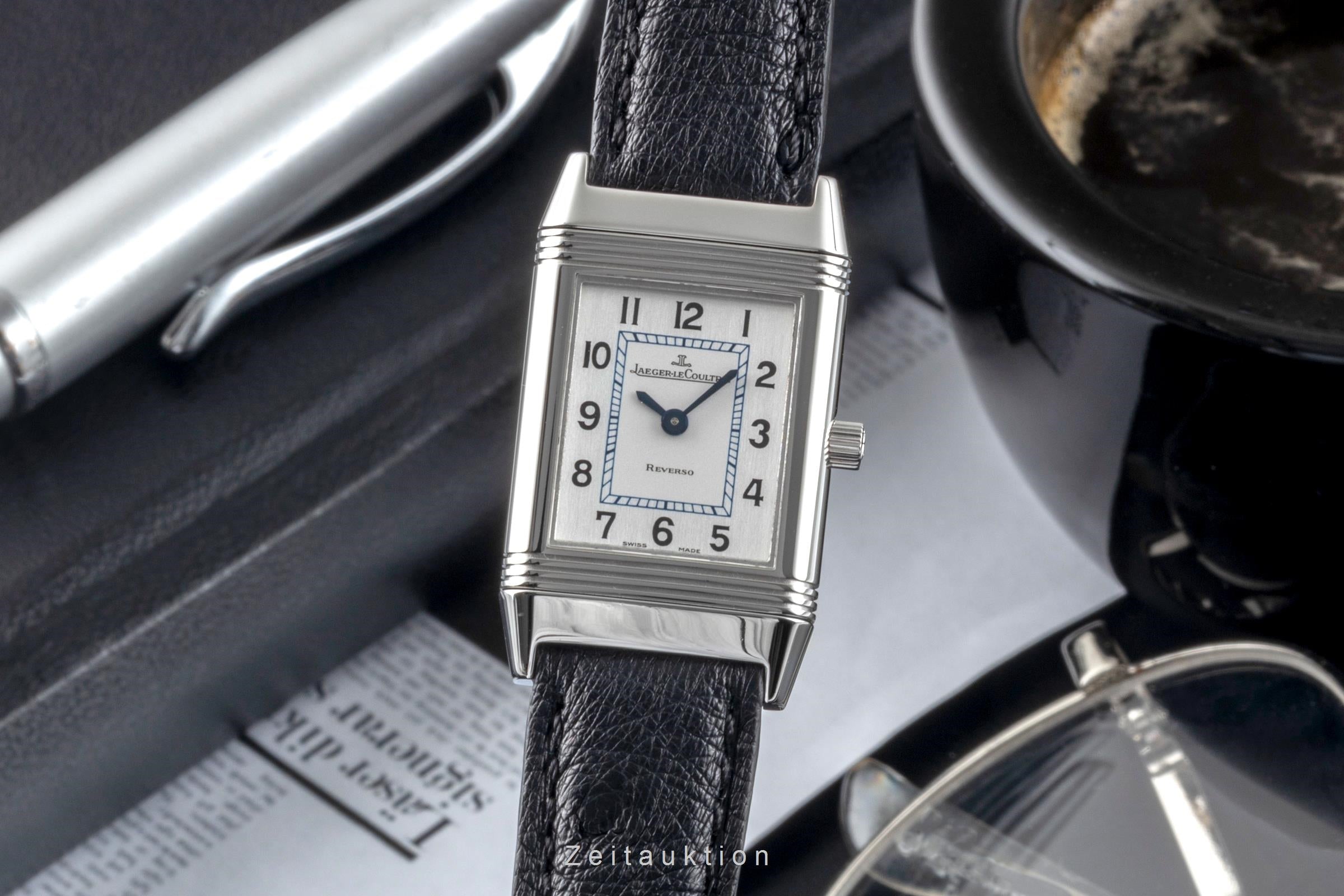 Jaeger LeCoultre Reverso acero cuerda manual reloj para damas  Q2608410, 260.8.86 LP: 8250EUR  [2601651]