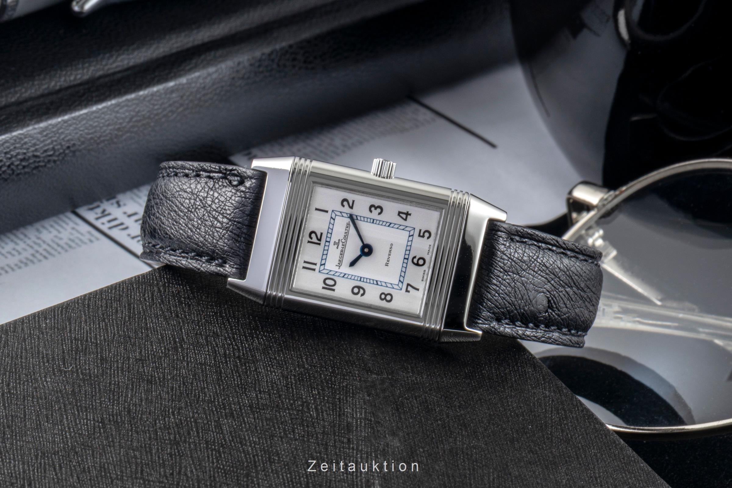 Jaeger LeCoultre Reverso acero cuerda manual reloj para damas  Q2608410, 260.8.86 LP: 8250EUR  [2601651]