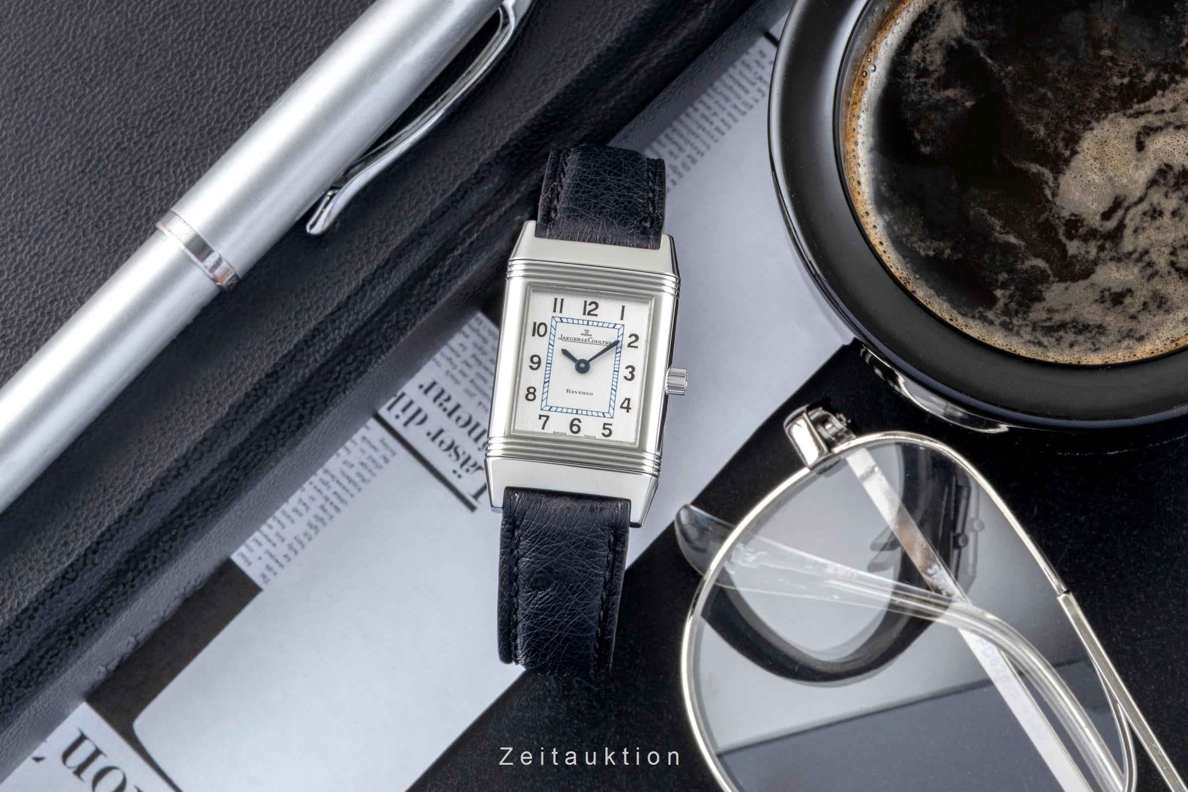 Jaeger LeCoultre Reverso acero cuerda manual reloj para damas  Q2608410, 260.8.86 LP: 8250EUR  [2601651]