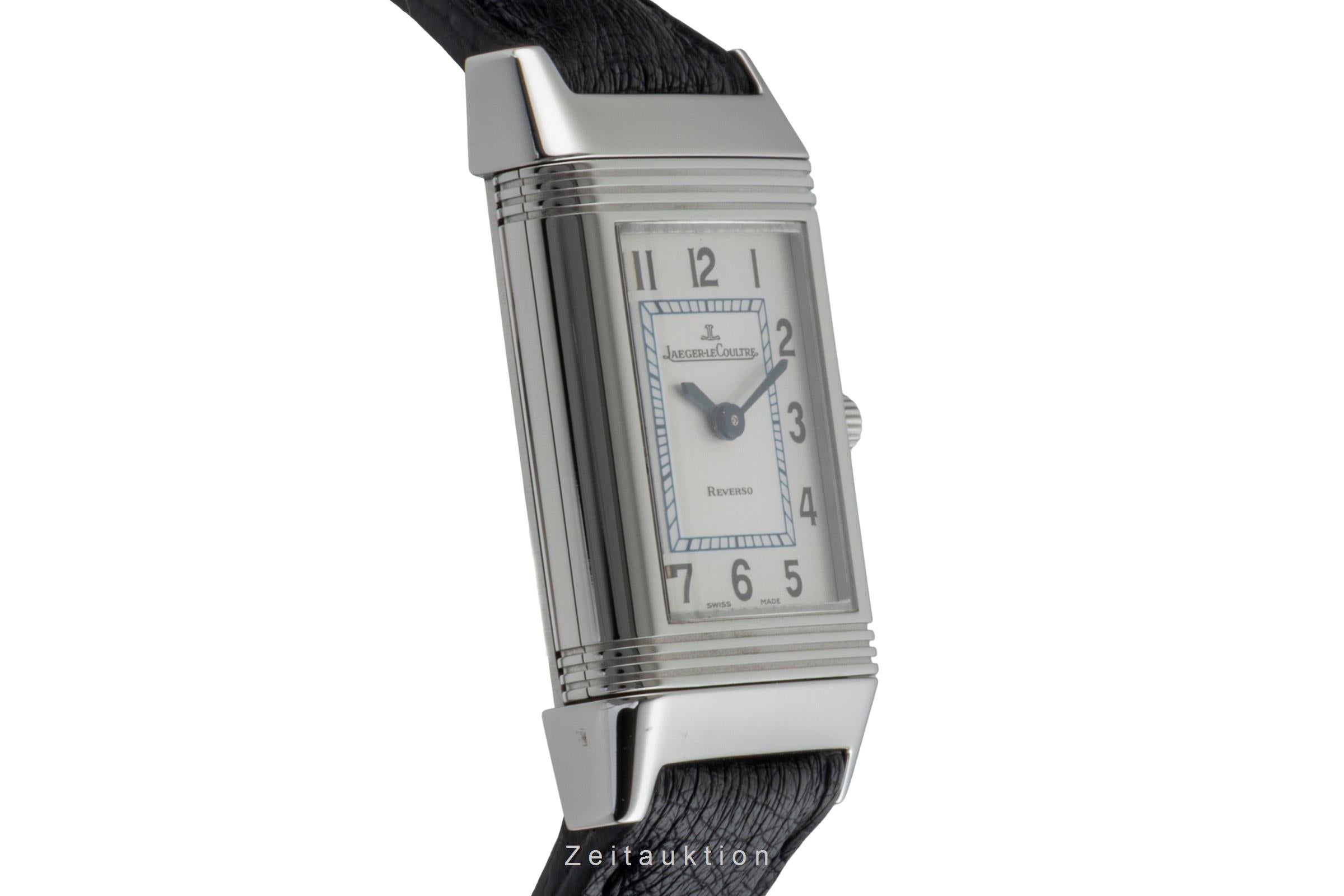 Jaeger LeCoultre Reverso acero cuerda manual reloj para damas  Q2608410, 260.8.86 LP: 8250EUR  [2601651]