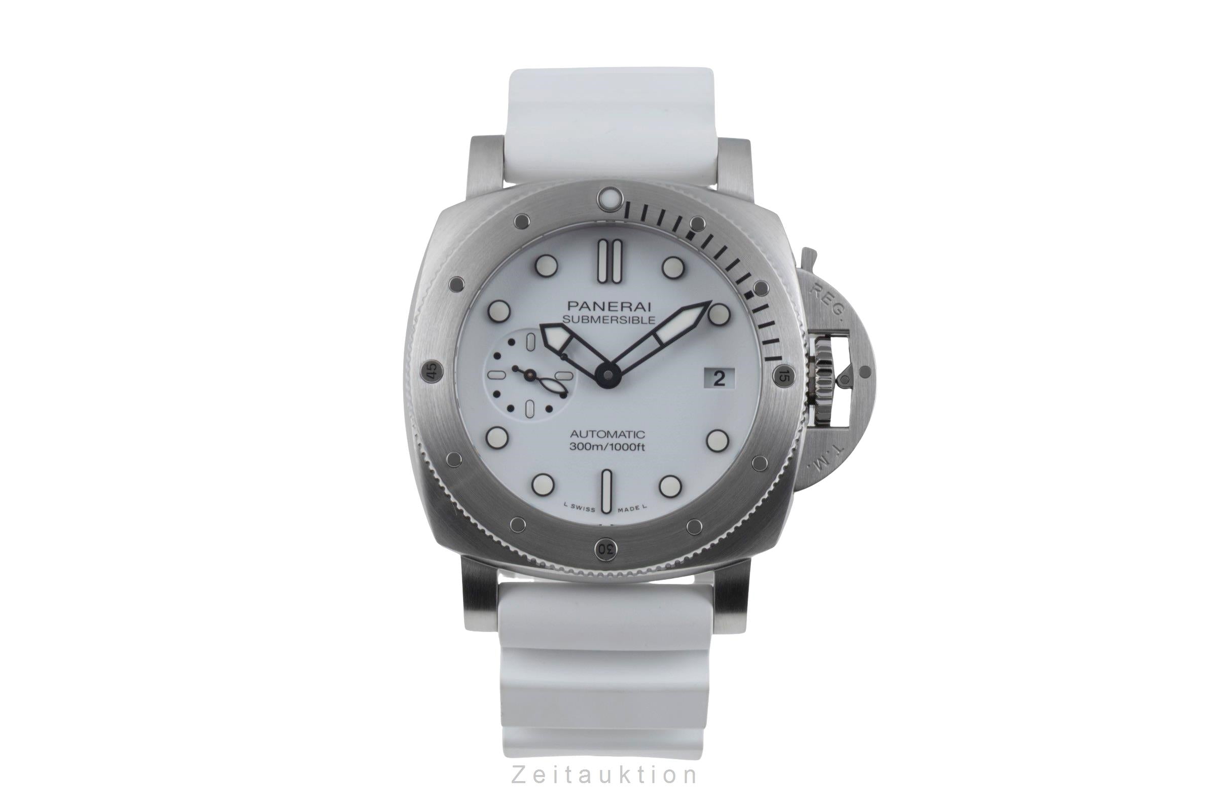 Panerai Submersible steel automatic men's watch PAM01223 LP: 9900EUR  [2601652]