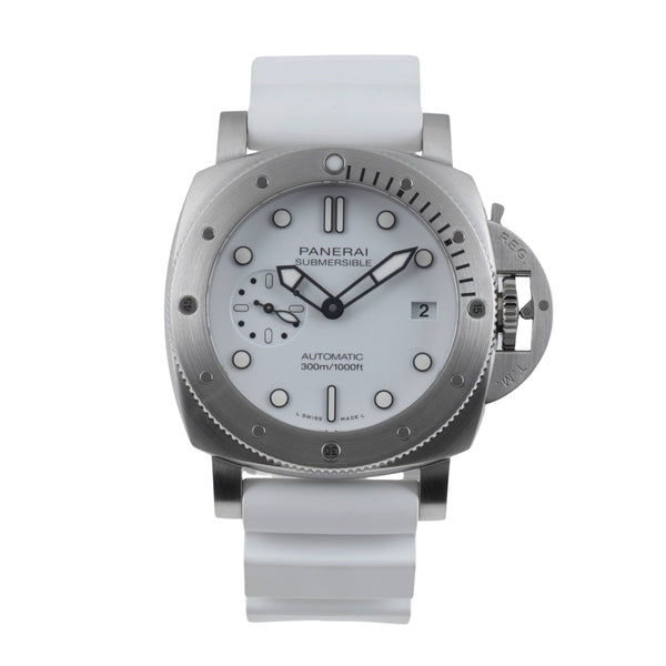 Panerai Submersible steel automatic men's watch PAM01223 LP: 9900EUR  [2601652]