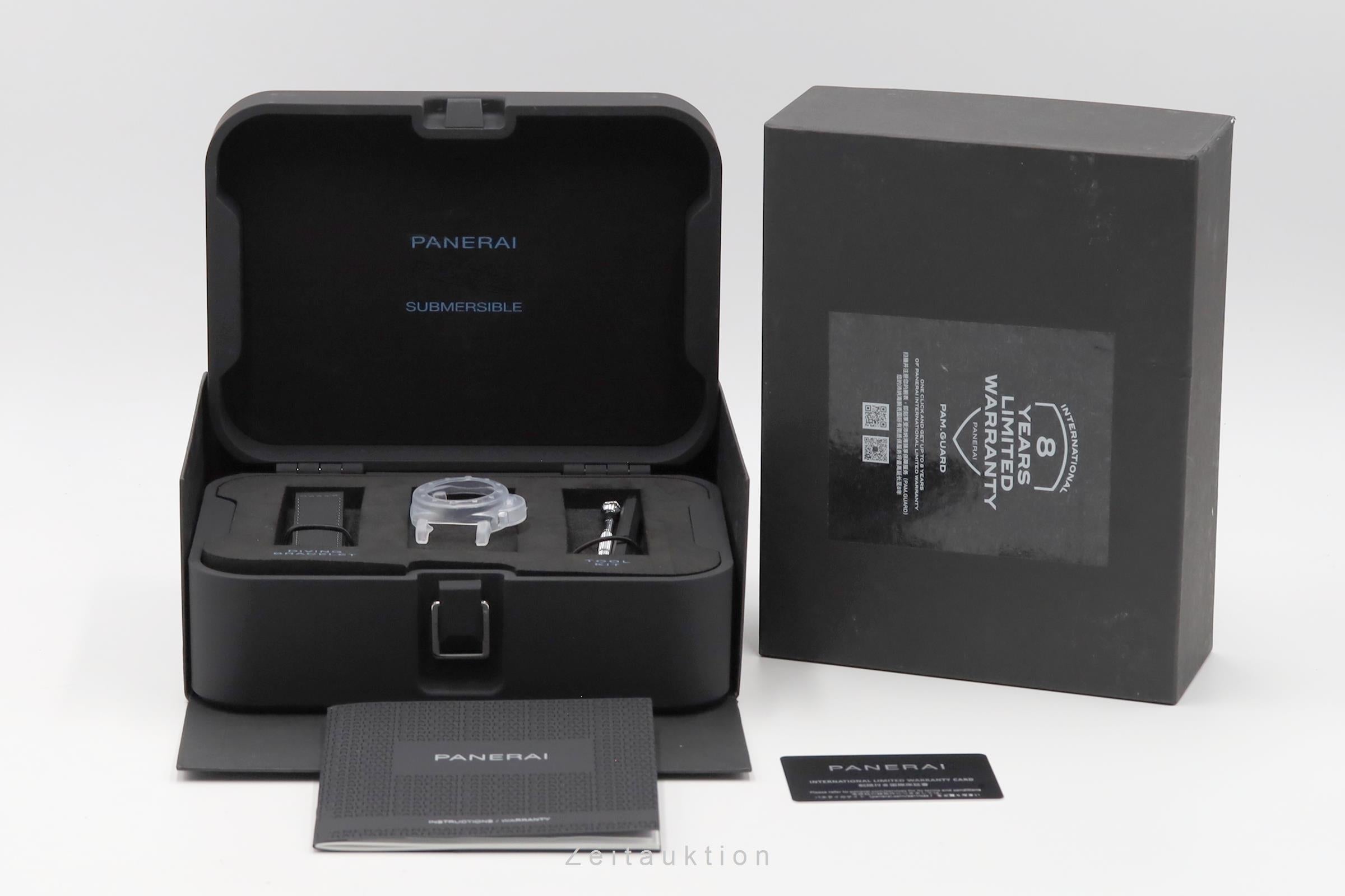 Panerai Submersible steel automatic men's watch PAM01223 LP: 9900EUR  [2601652]