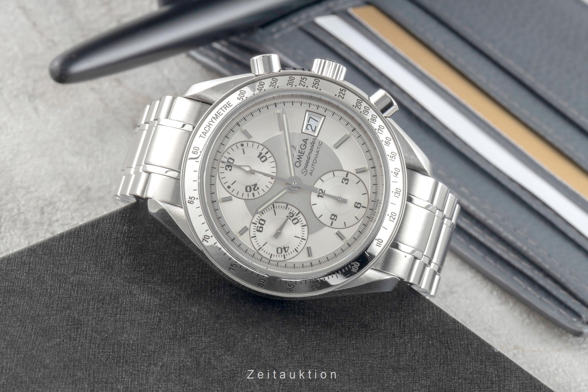 Omega Speedmaster Date chronograph steel automatic men's watch 3513.30.00  [2601655]