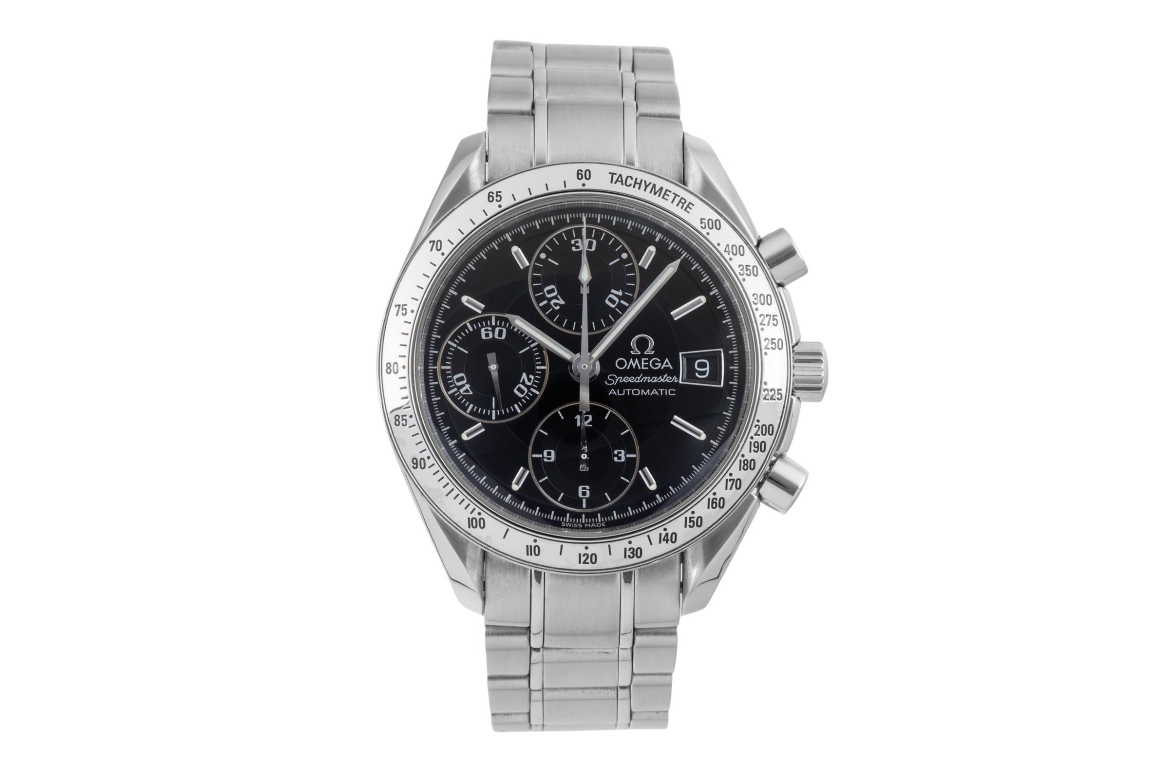 Omega Speedmaster Date chronograph steel automatic Kal. 1152 Ref