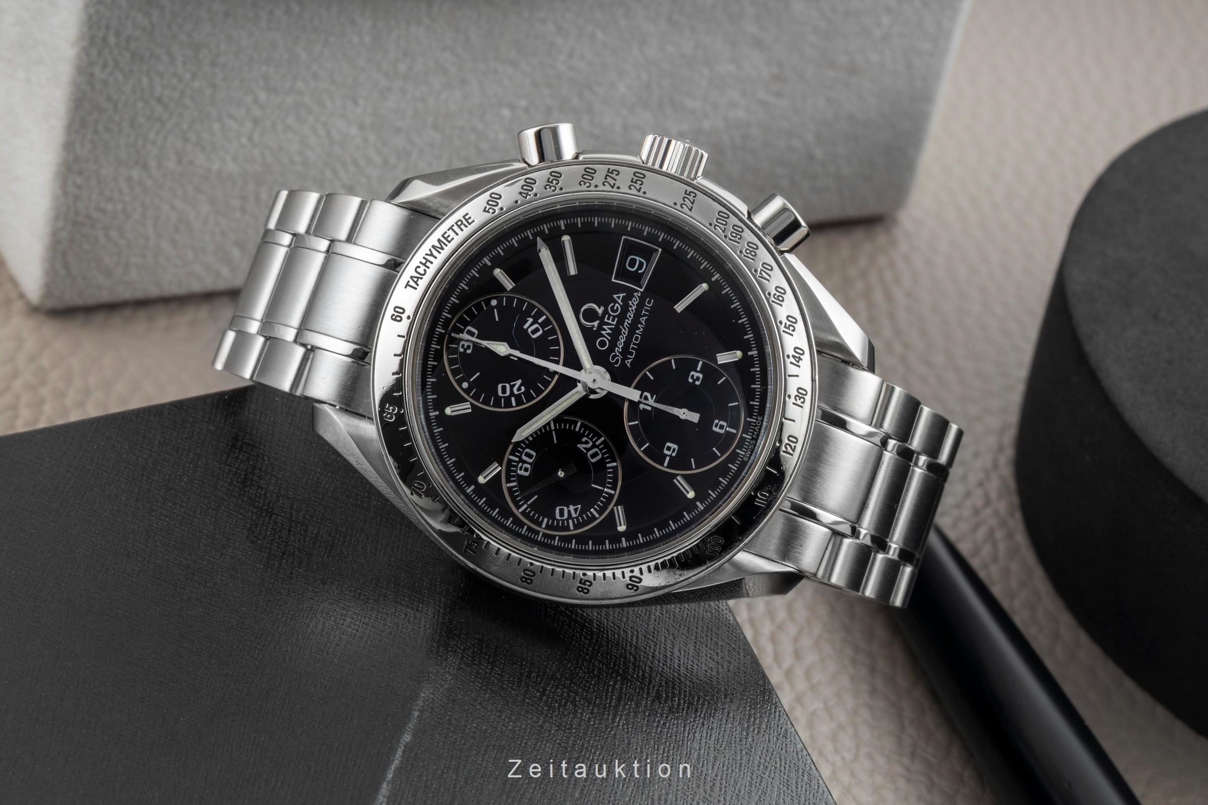Omega Speedmaster Date chronograph steel automatic Kal. 1152 Ref