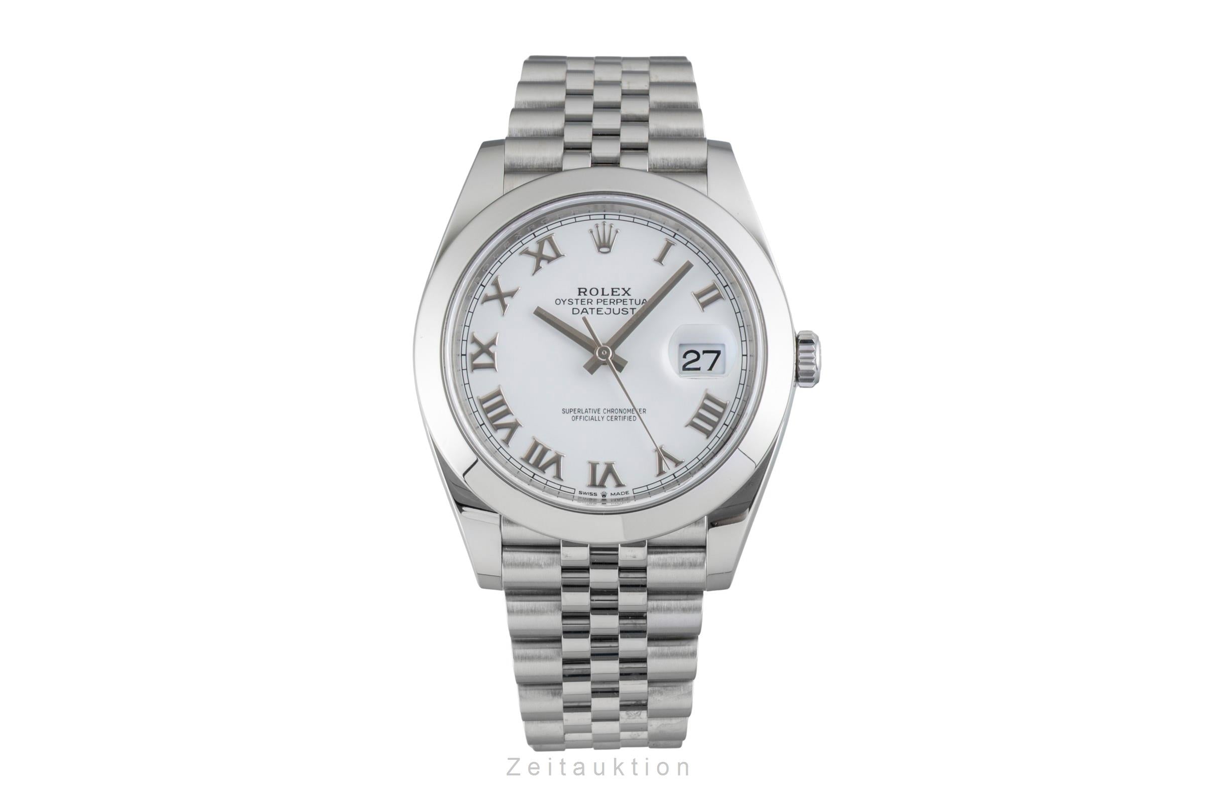 Rolex Datejust steel automatic men's watch 126300  [2601660]