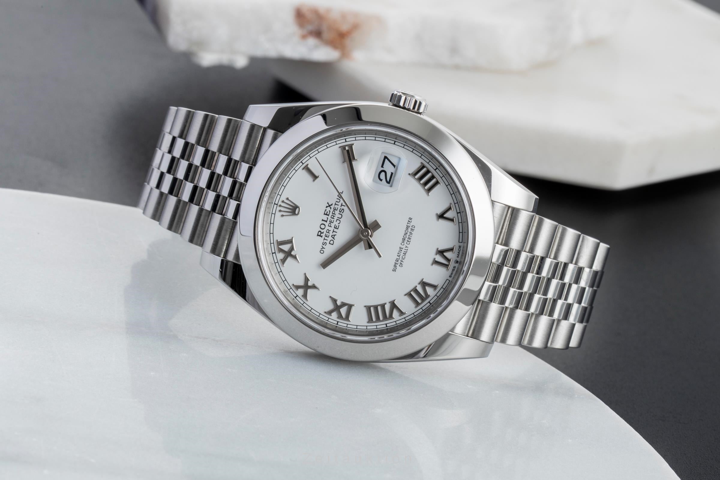 Rolex Datejust steel automatic men's watch 126300  [2601660]