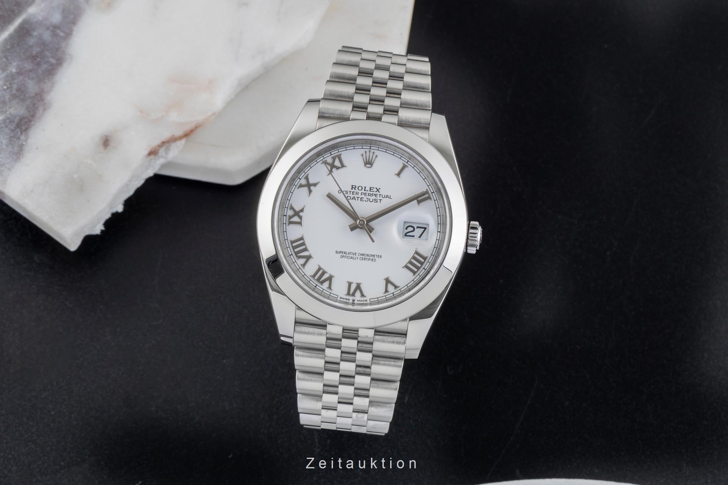 Rolex Datejust steel automatic men's watch 126300  [2601660]