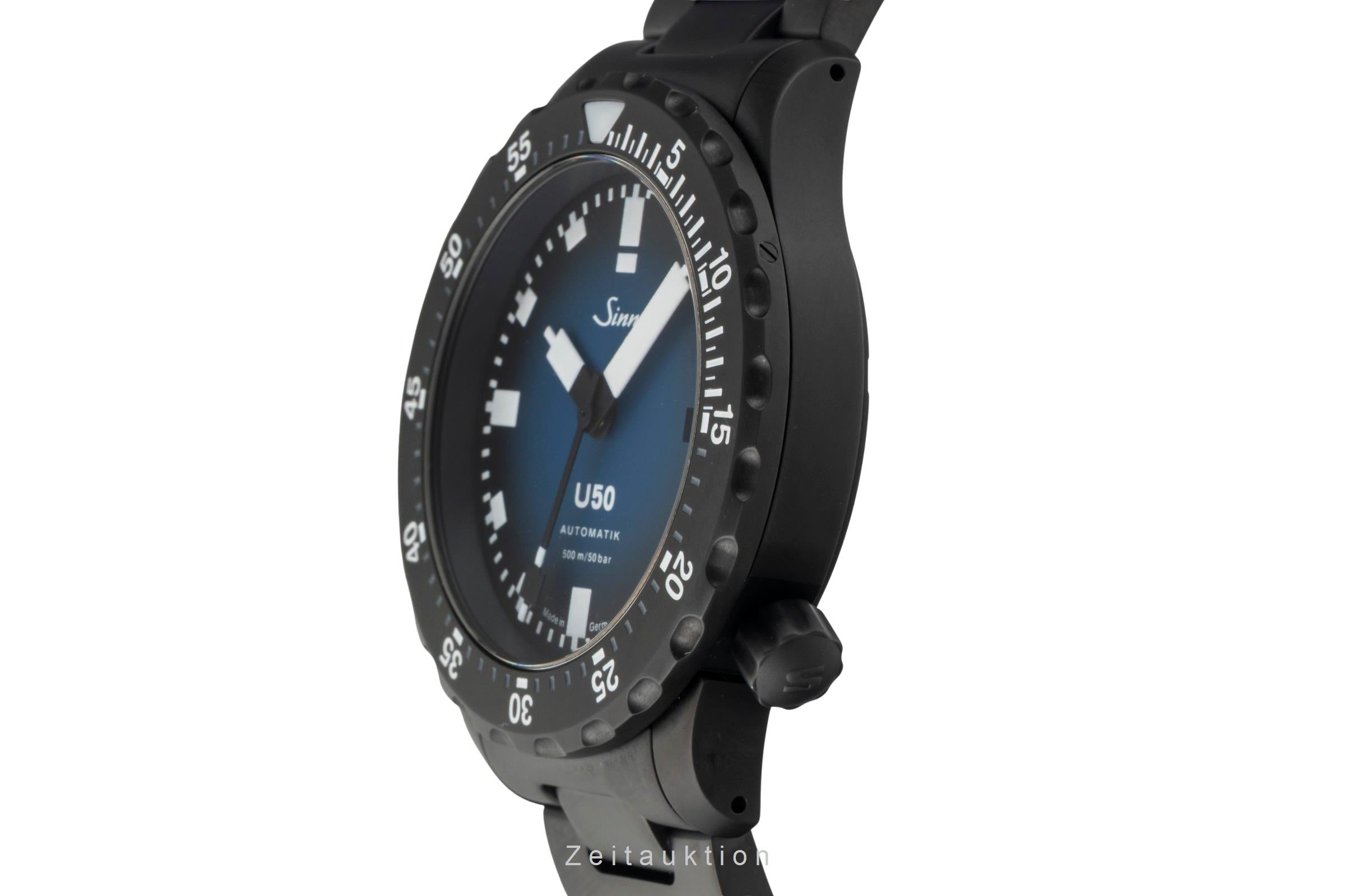 Sinn U50 S BS steel automatic men's watch 1050.0202 Limited  [2601661]
