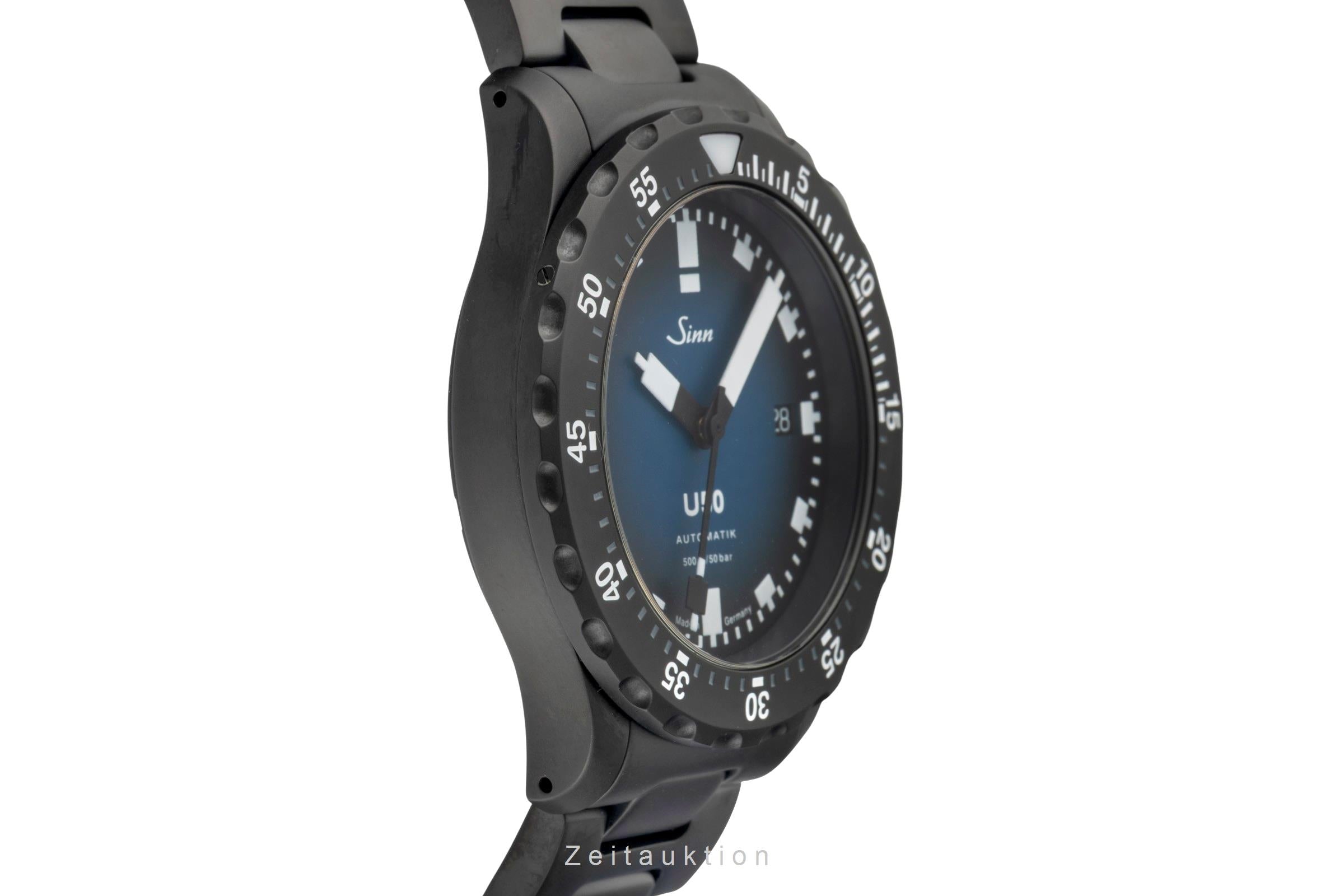 Sinn U50 S BS steel automatic men's watch 1050.0202 Limited  [2601661]