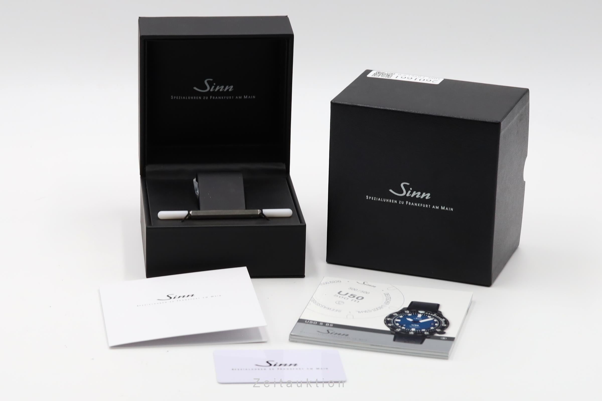 Sinn U50 S BS steel automatic men's watch 1050.0202 Limited  [2601661]