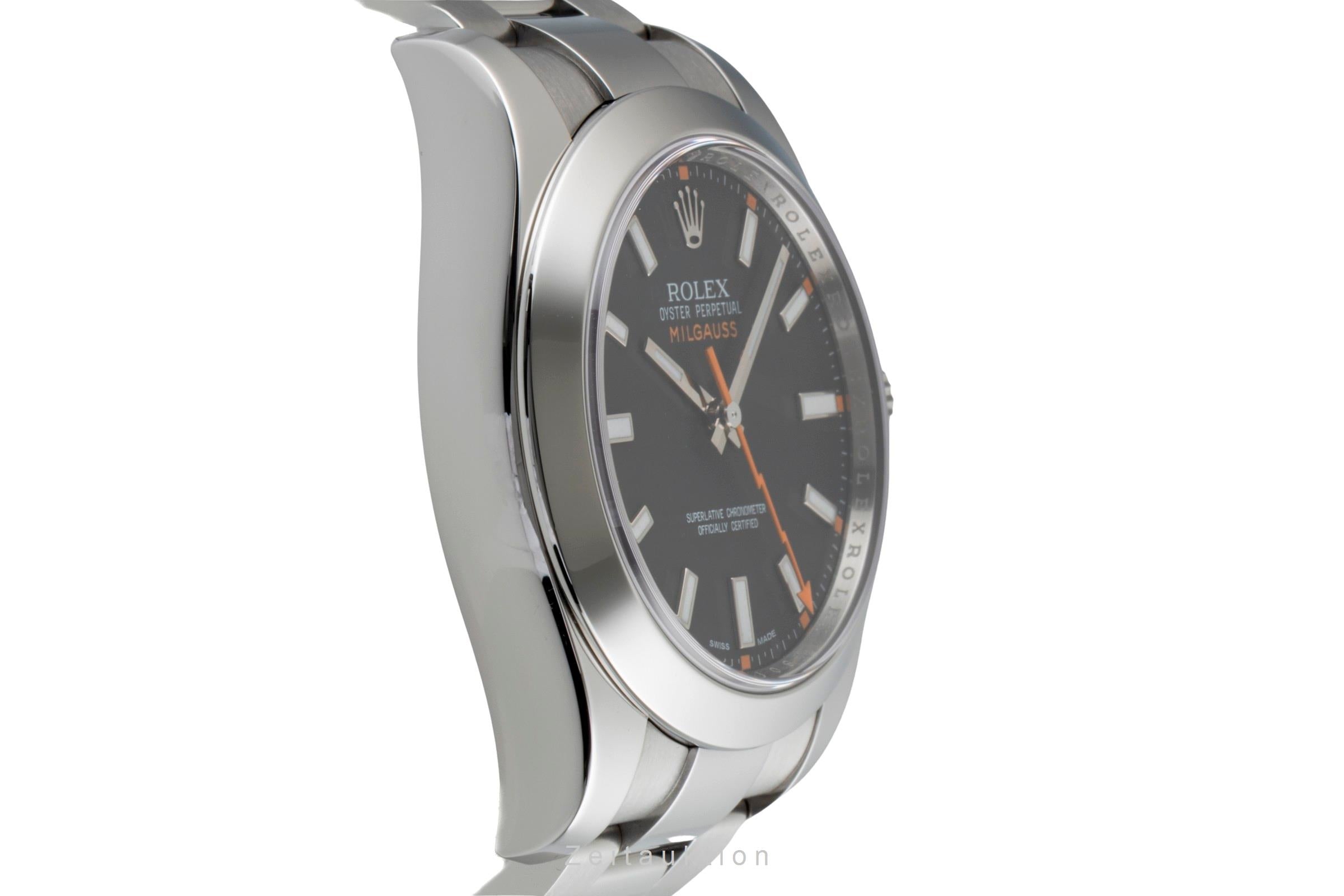 Rolex Milgauss steel automatic men's watch 116400  [2601663]