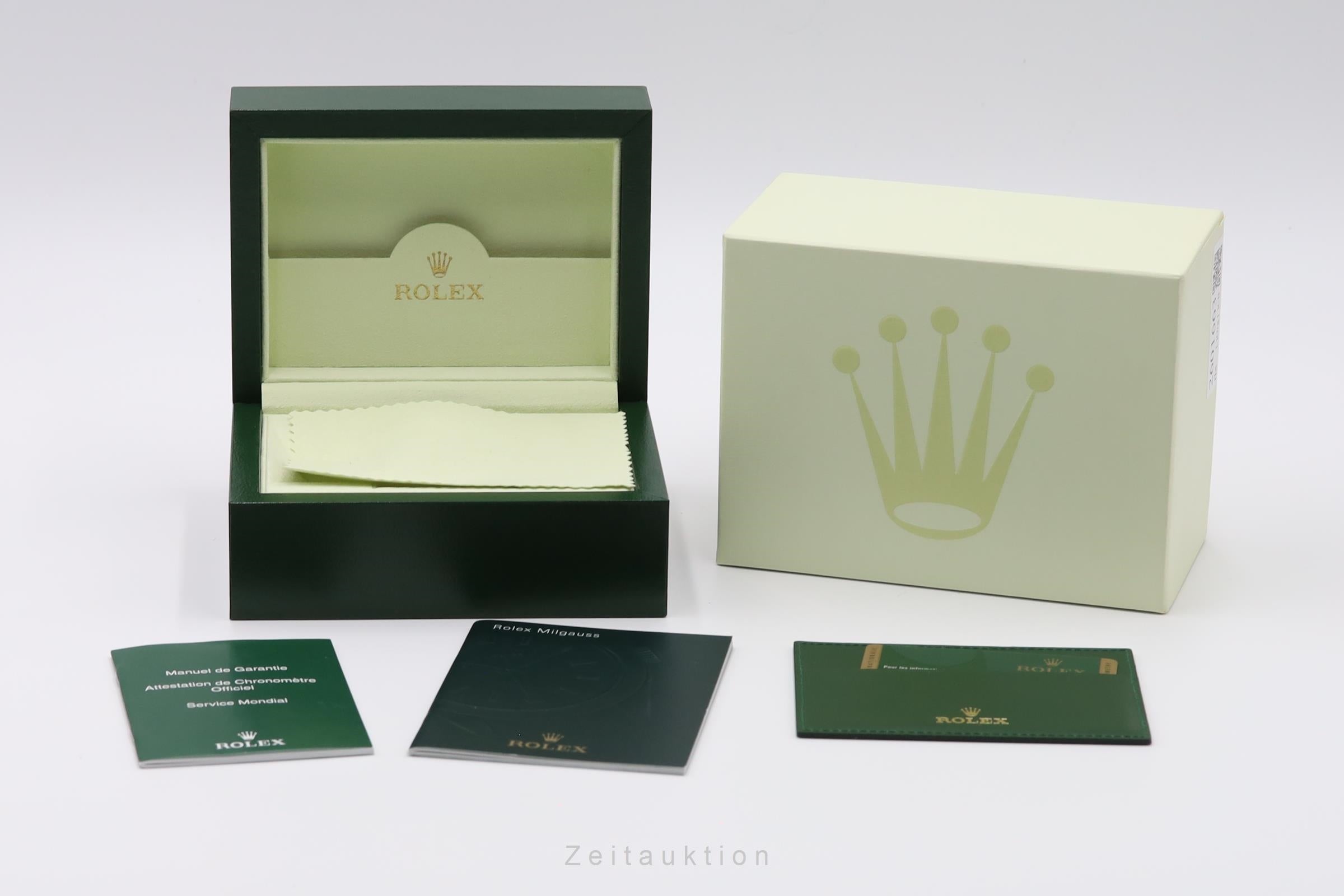 Rolex Milgauss steel automatic men's watch 116400  [2601663]