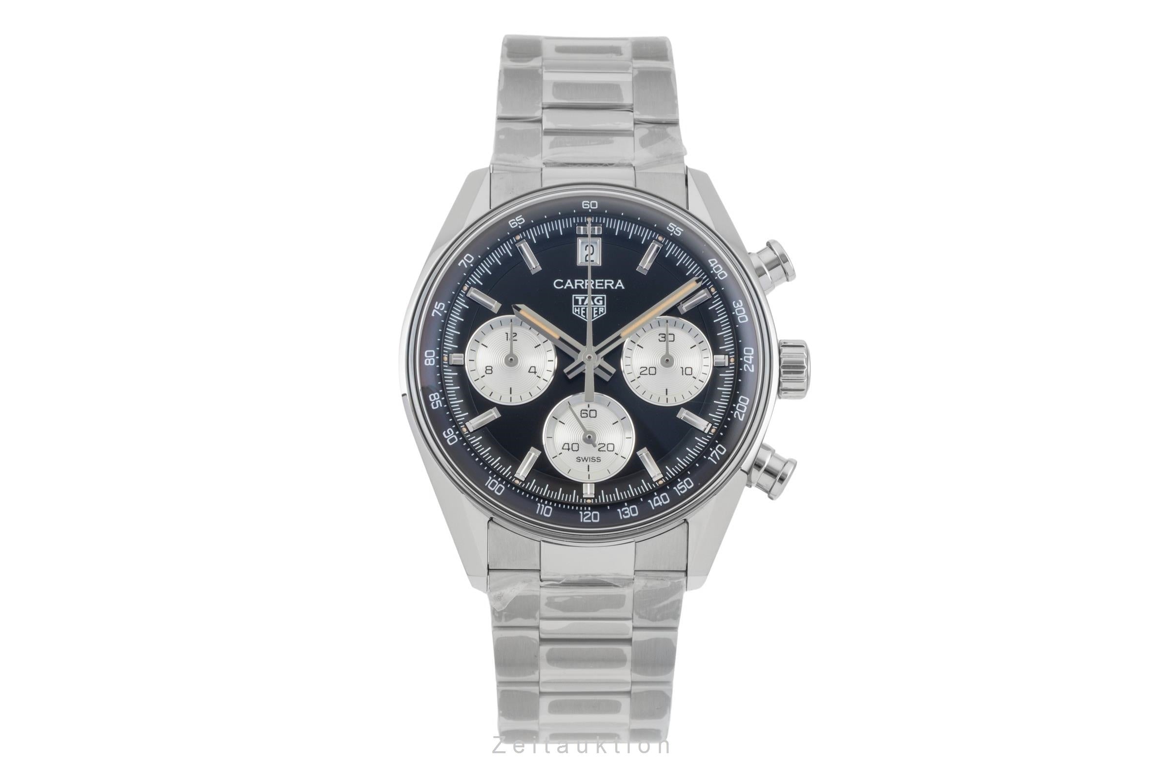 Tag Heuer Carrera chronographe acier automatique montre pour hommes CBS2210.FC6534 LP: 7500EUR  [2601664]