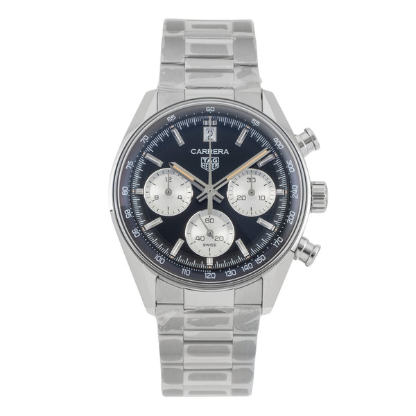 Tag Heuer Carrera chronographe acier automatique montre pour hommes CBS2210.FC6534 LP: 7500EUR  [2601664]
