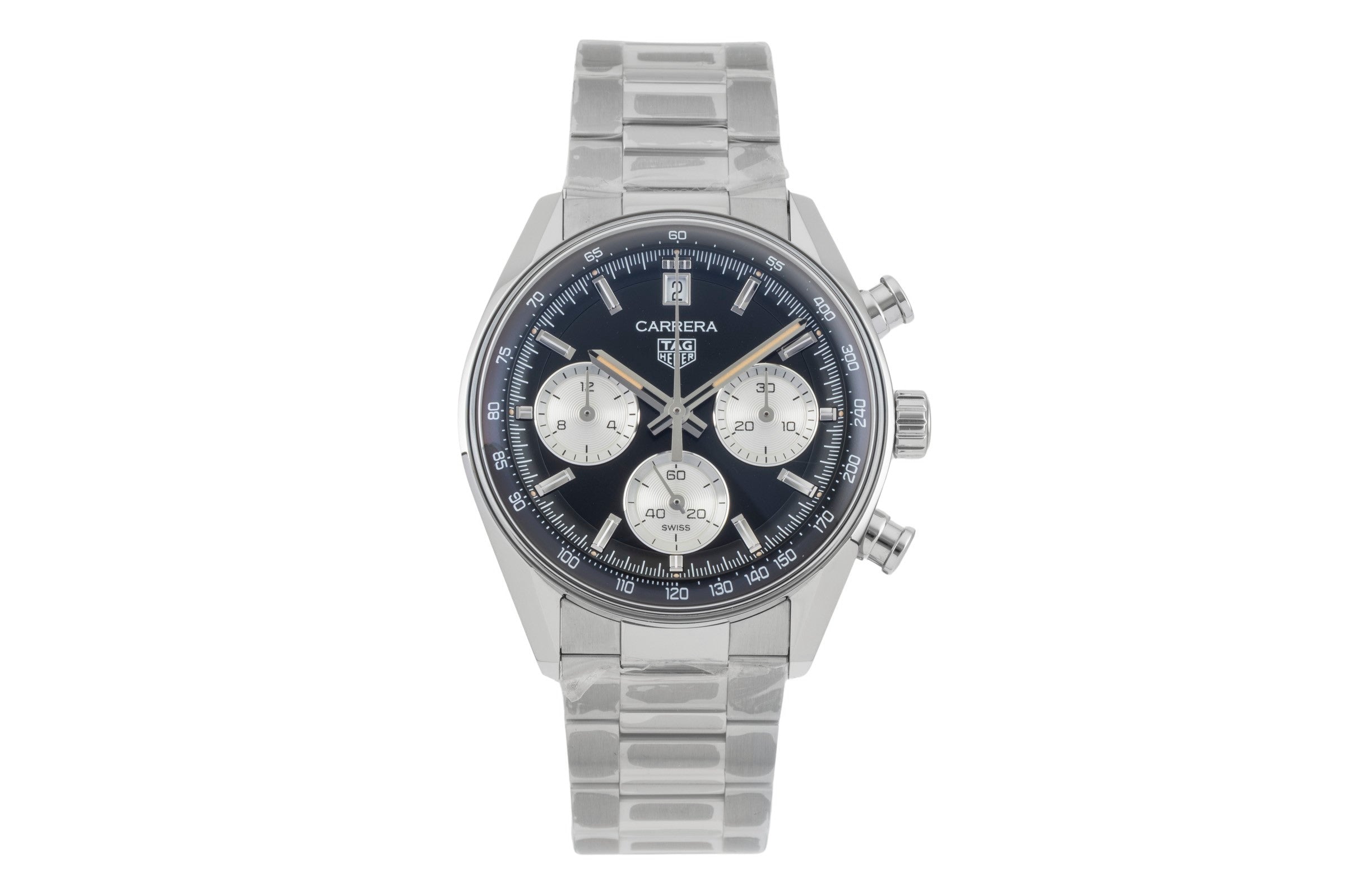 Tag Heuer Carrera Chronograph Stahl Automatik Ref. CBS2210.FC6534 B&P 2024 [2601664]