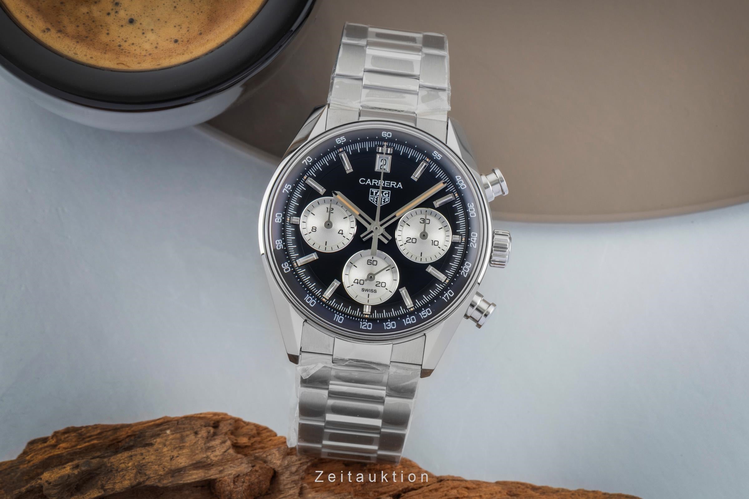Tag Heuer Carrera chronographe acier automatique montre pour hommes CBS2210.FC6534 LP: 7500EUR  [2601664]