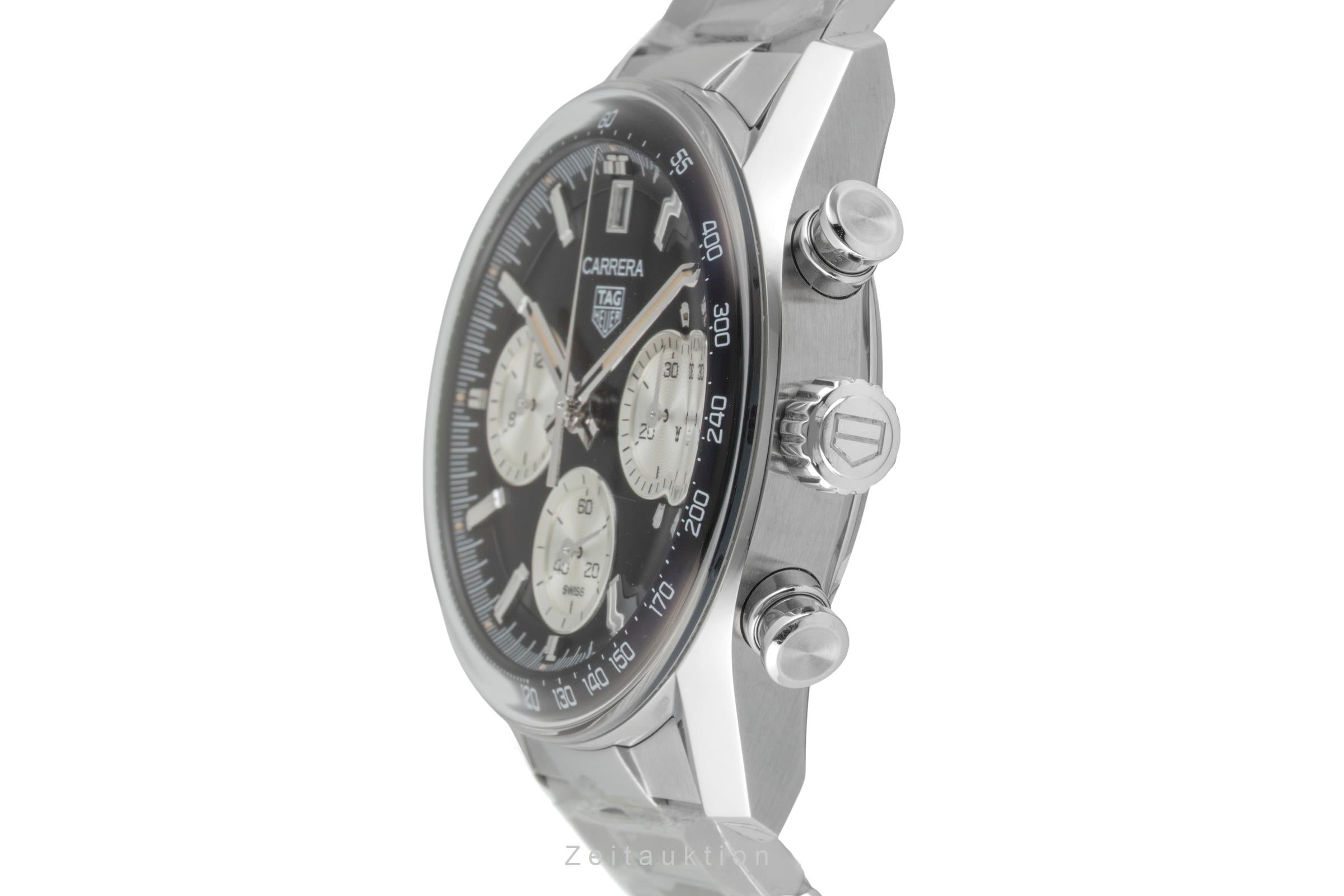 Tag Heuer Carrera chronographe acier automatique montre pour hommes CBS2210.FC6534 LP: 7500EUR  [2601664]