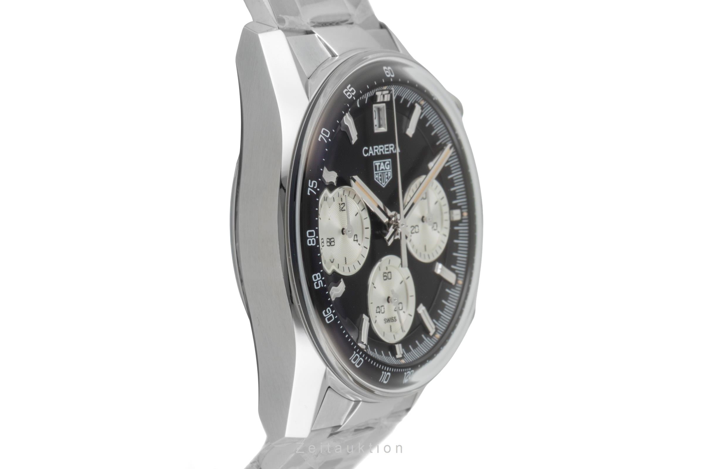 Tag Heuer Carrera chronographe acier automatique montre pour hommes CBS2210.FC6534 LP: 7500EUR  [2601664]