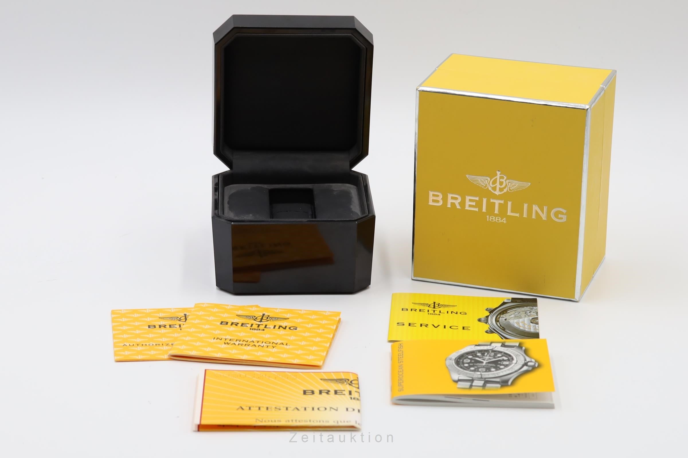 Breitling Superocean acero automático reloj para caballeros A17390  [2601666]