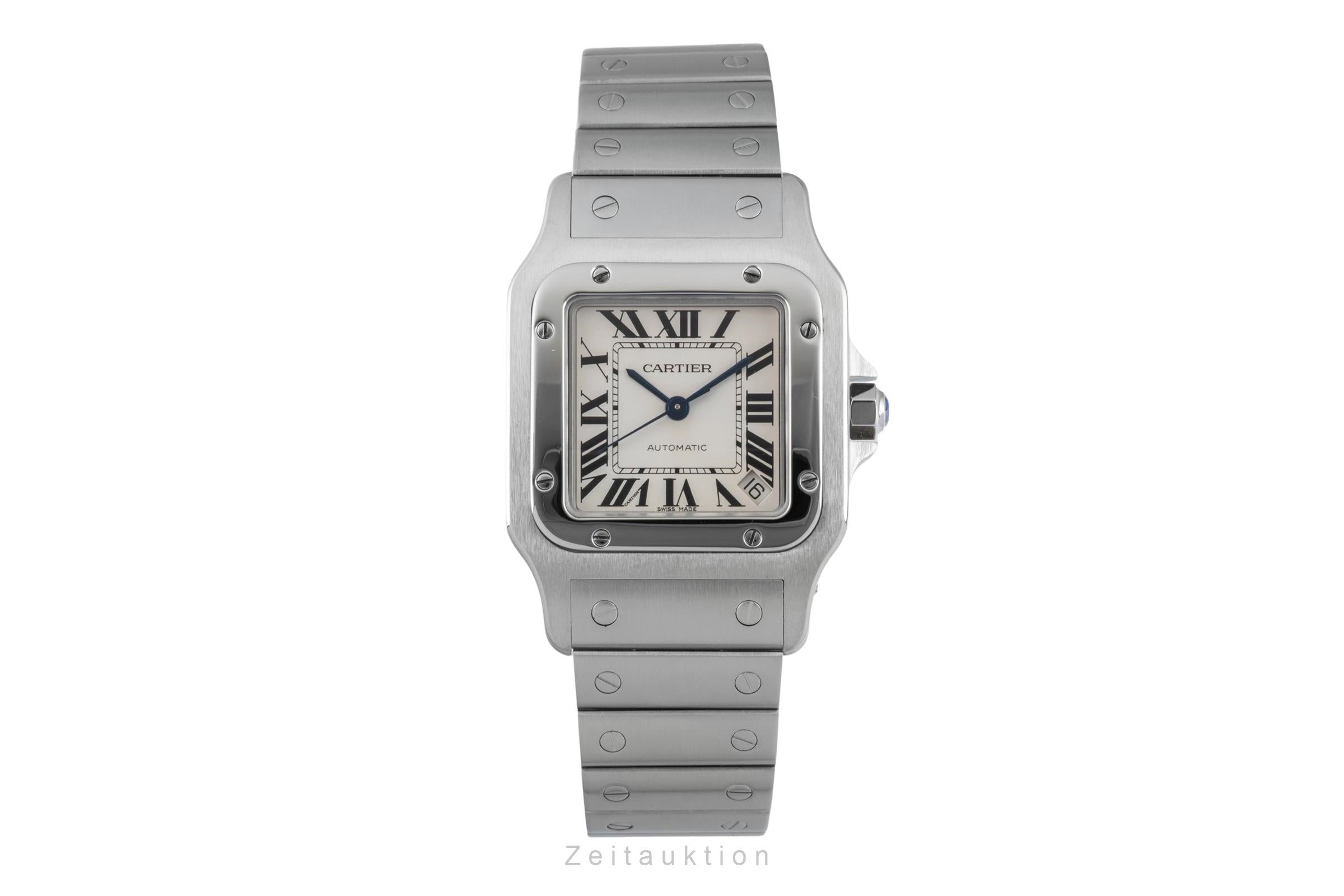 Cartier Santos acier automatique montre pour hommes W20098D6  [2601667]