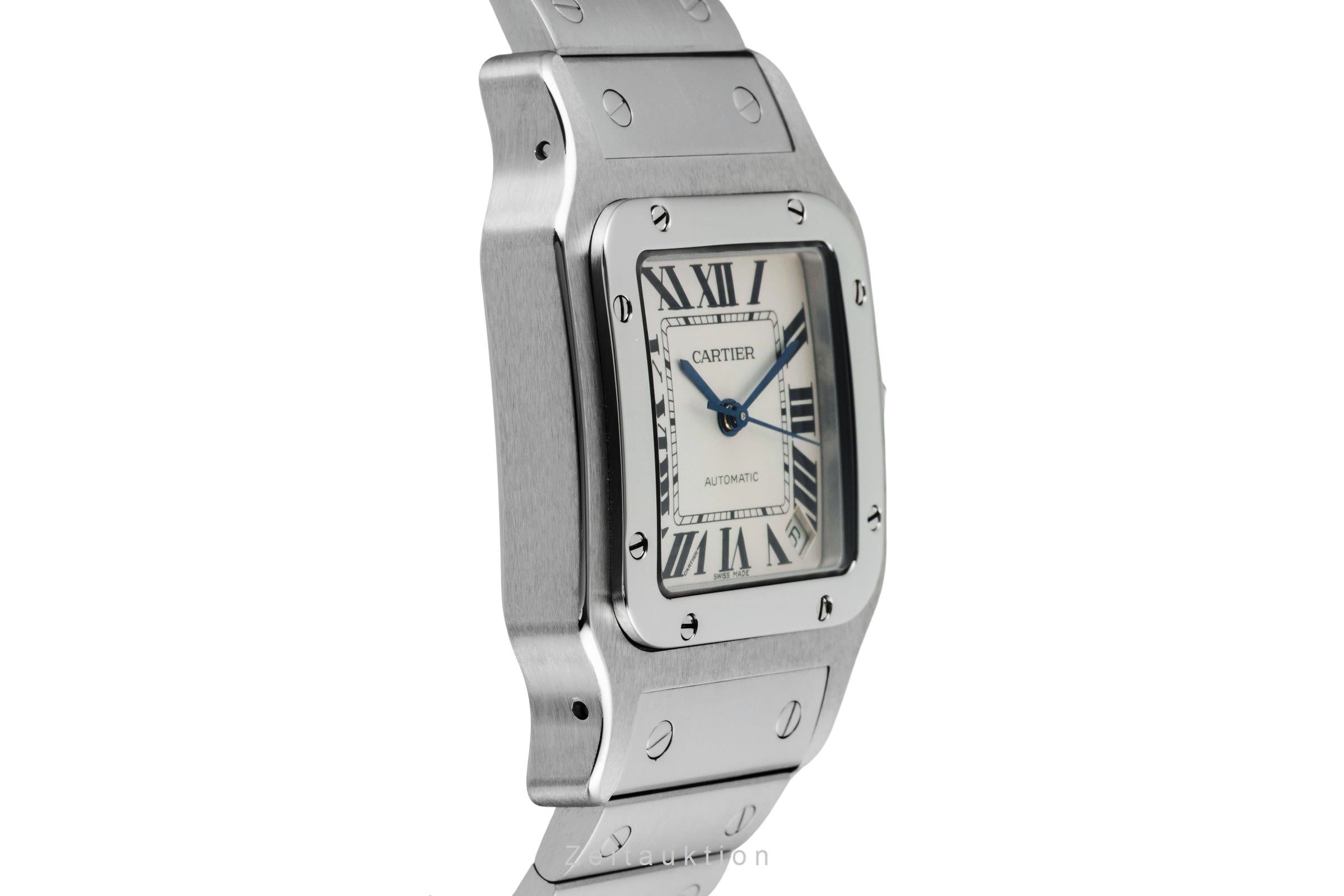 Cartier Santos acier automatique montre pour hommes W20098D6  [2601667]
