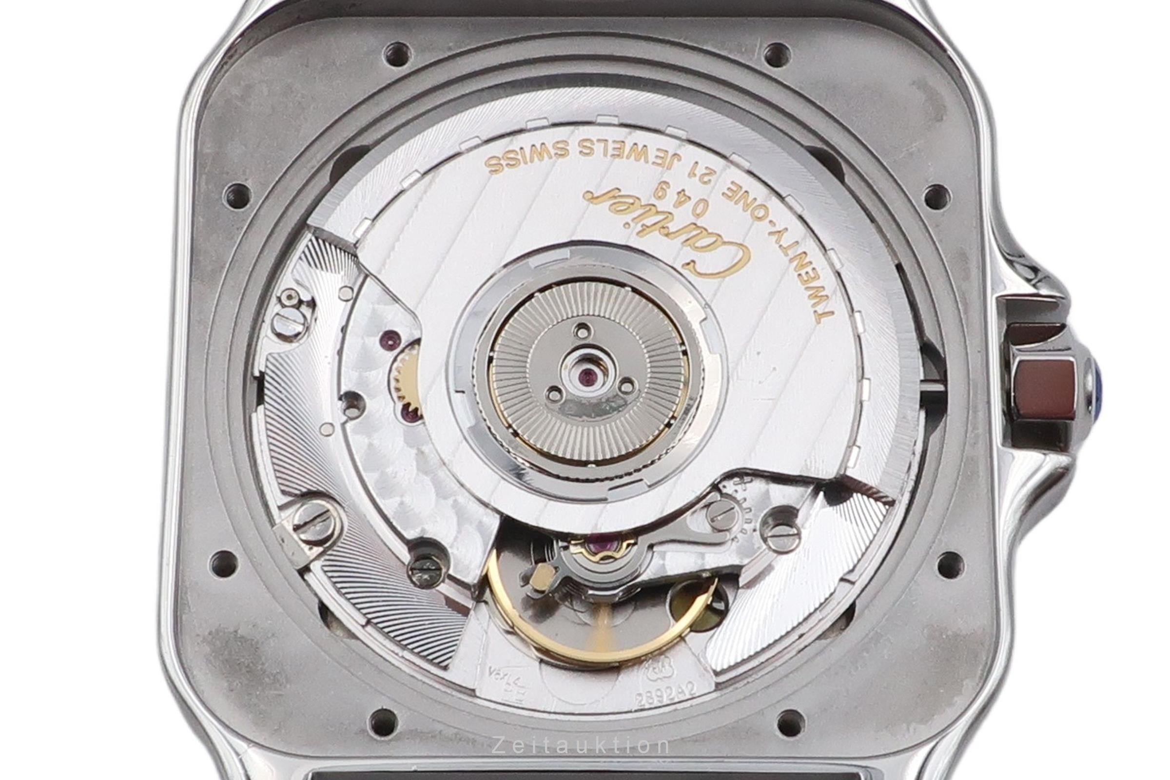 Cartier Santos acier automatique montre pour hommes W20098D6  [2601667]
