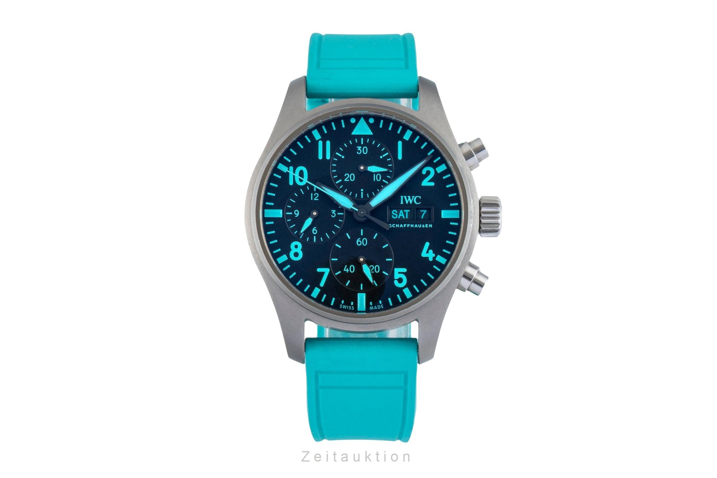 IWC Fliegerchronograph chronograph titanium automatic men's watch IW388108 LP: 9000EUR  [2601668]