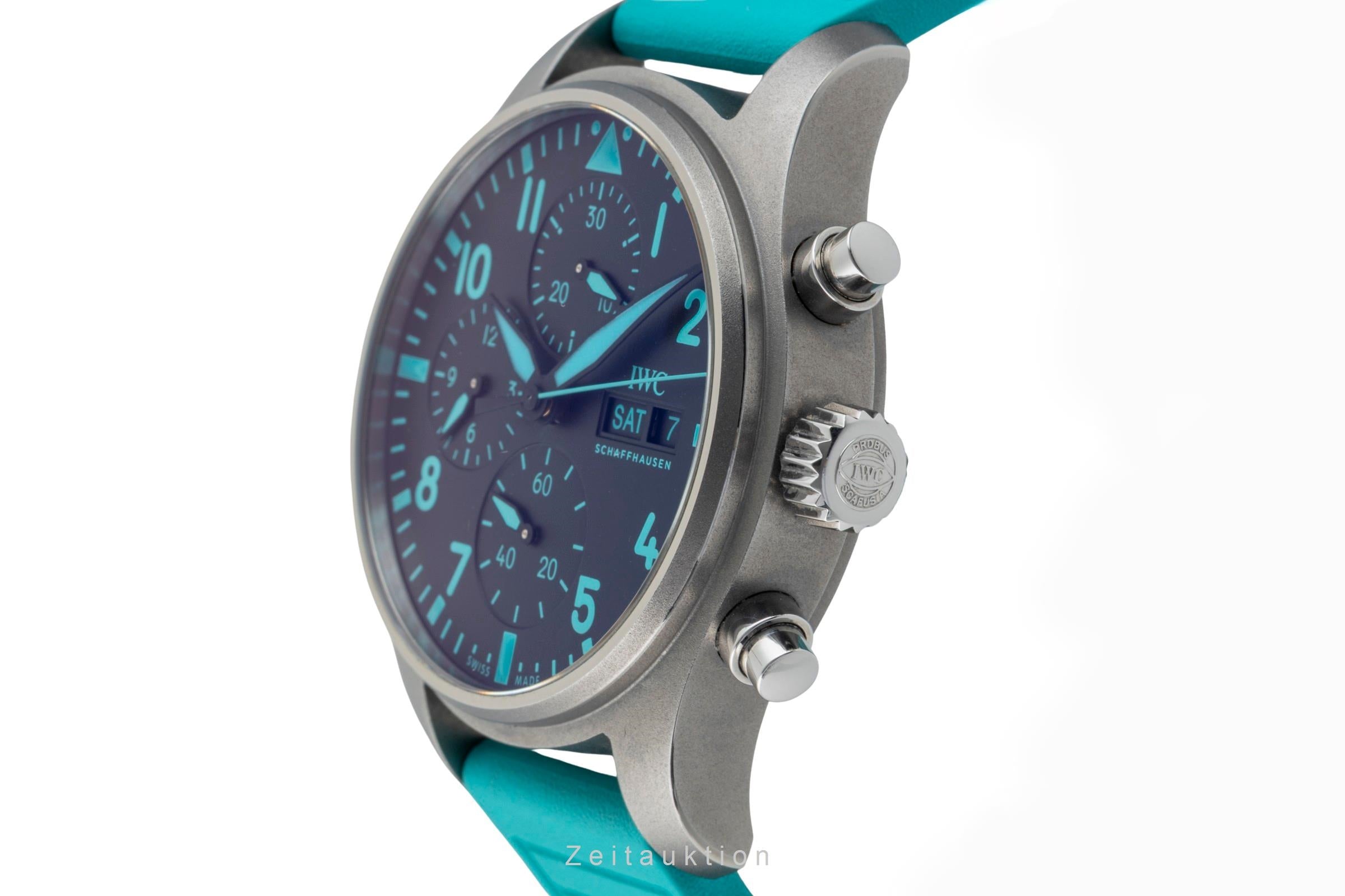 IWC Fliegerchronograph chronograph titanium automatic men's watch IW388108 LP: 9000EUR  [2601668]