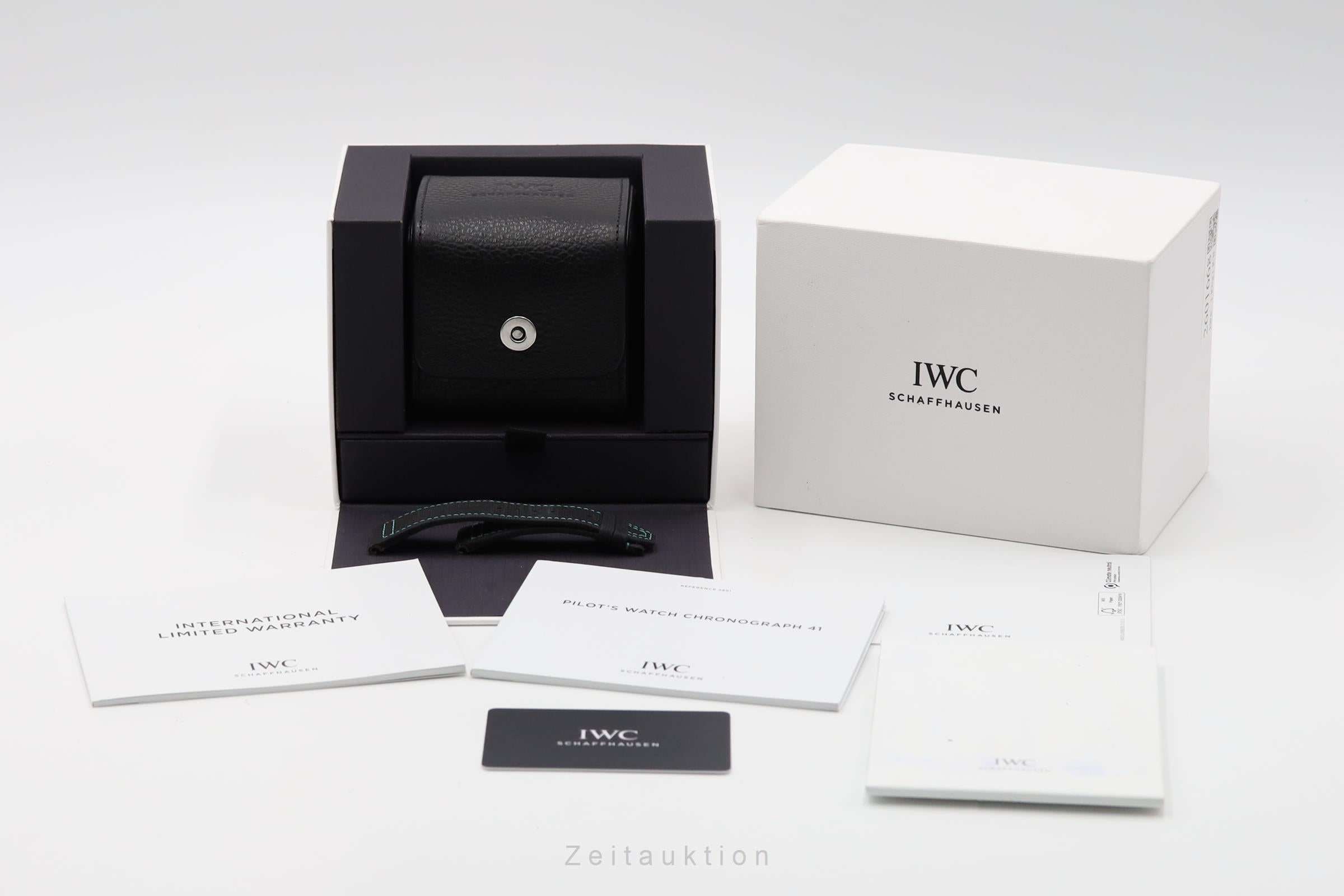 IWC Fliegerchronograph chronograph titanium automatic men's watch IW388108 LP: 9000EUR  [2601668]
