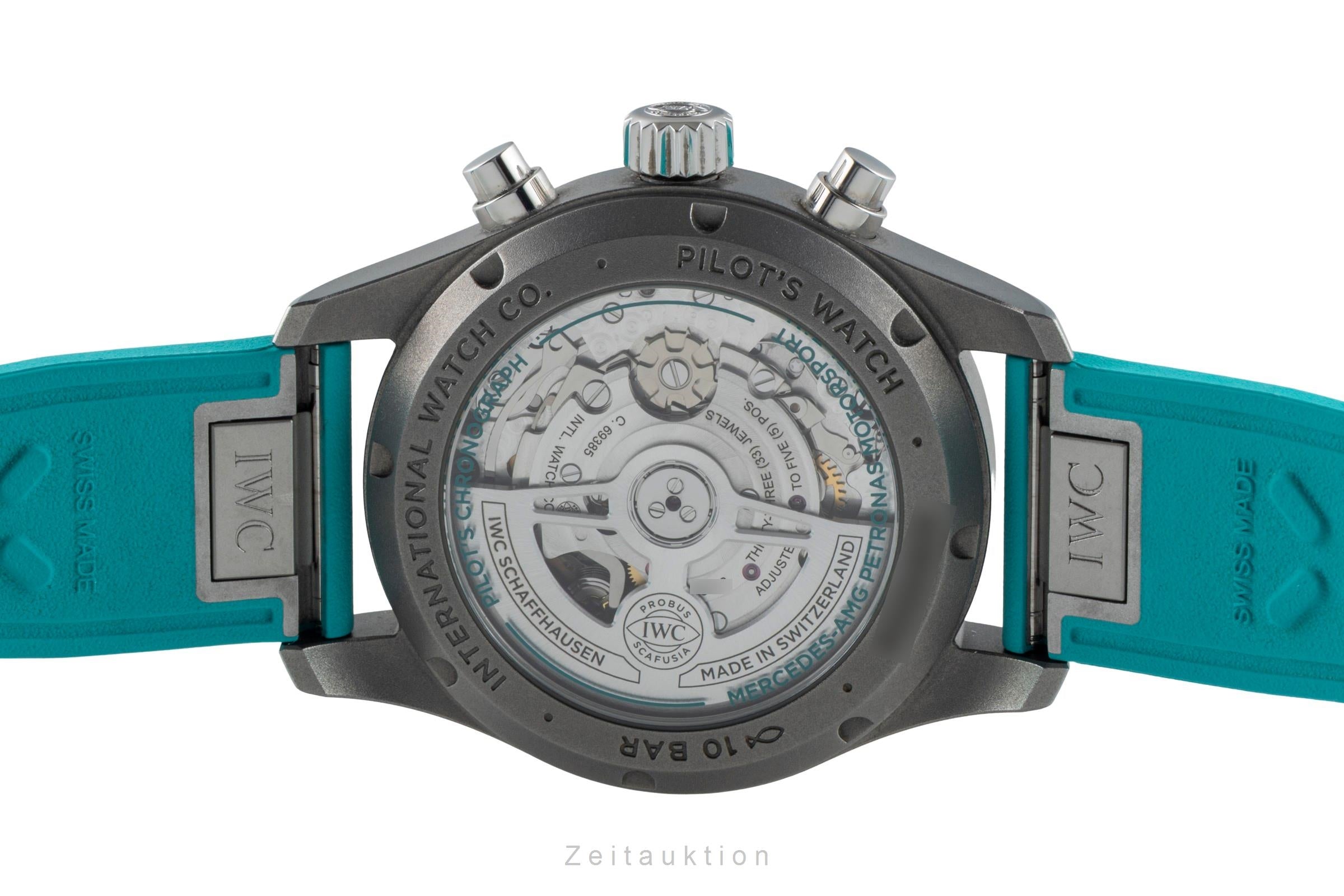 IWC Fliegerchronograph chronograph titanium automatic men's watch IW388108 LP: 9000EUR  [2601668]