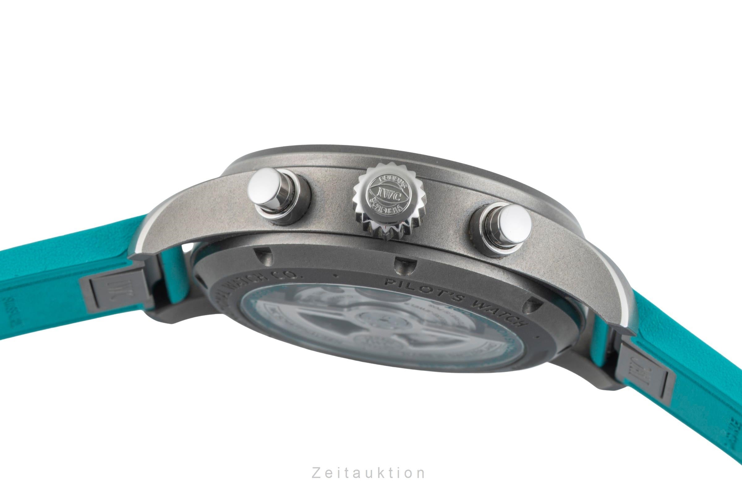 IWC Fliegerchronograph chronograph titanium automatic men's watch IW388108 LP: 9000EUR  [2601668]