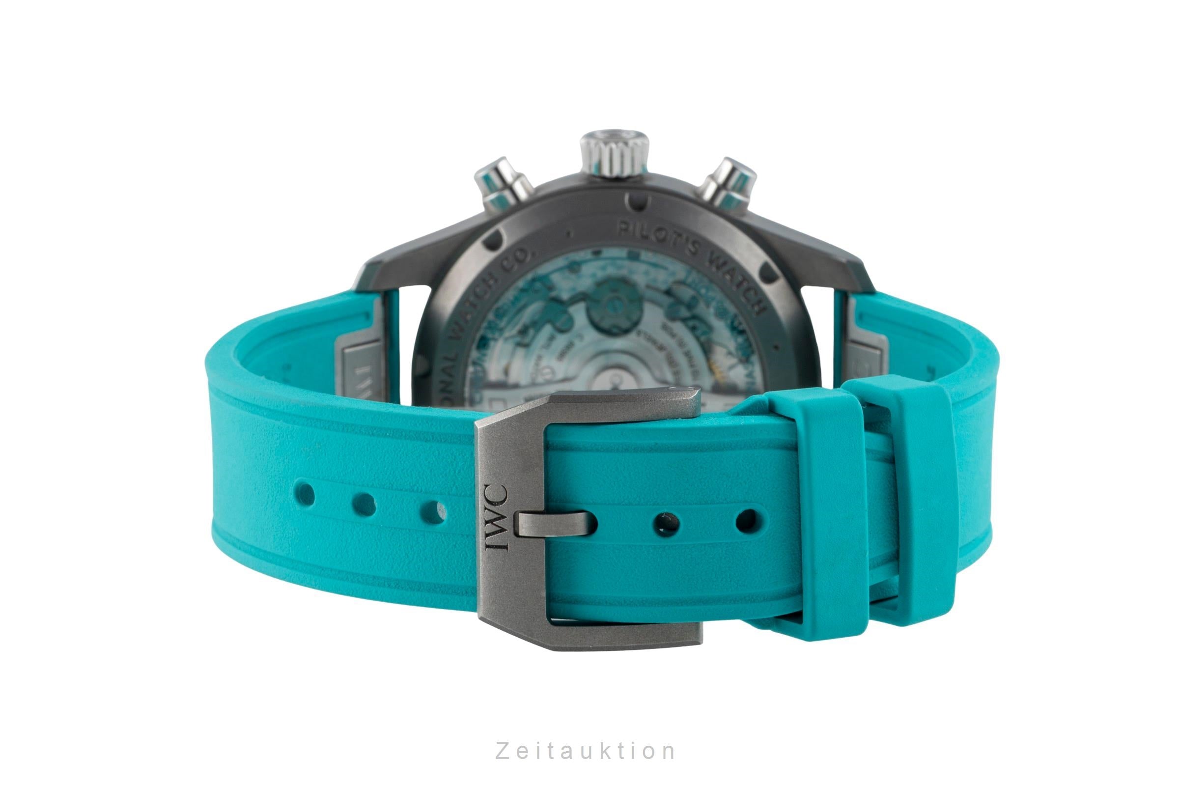 IWC Fliegerchronograph chronograph titanium automatic men's watch IW388108 LP: 9000EUR  [2601668]