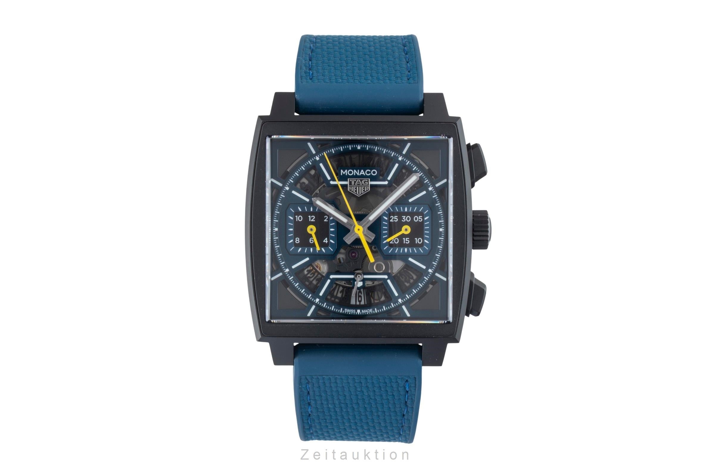 Tag Heuer Monaco cronografo titanio automatismo orologio da uomo CBL2188.FT6261 LP: 11650EUR  [2601669]