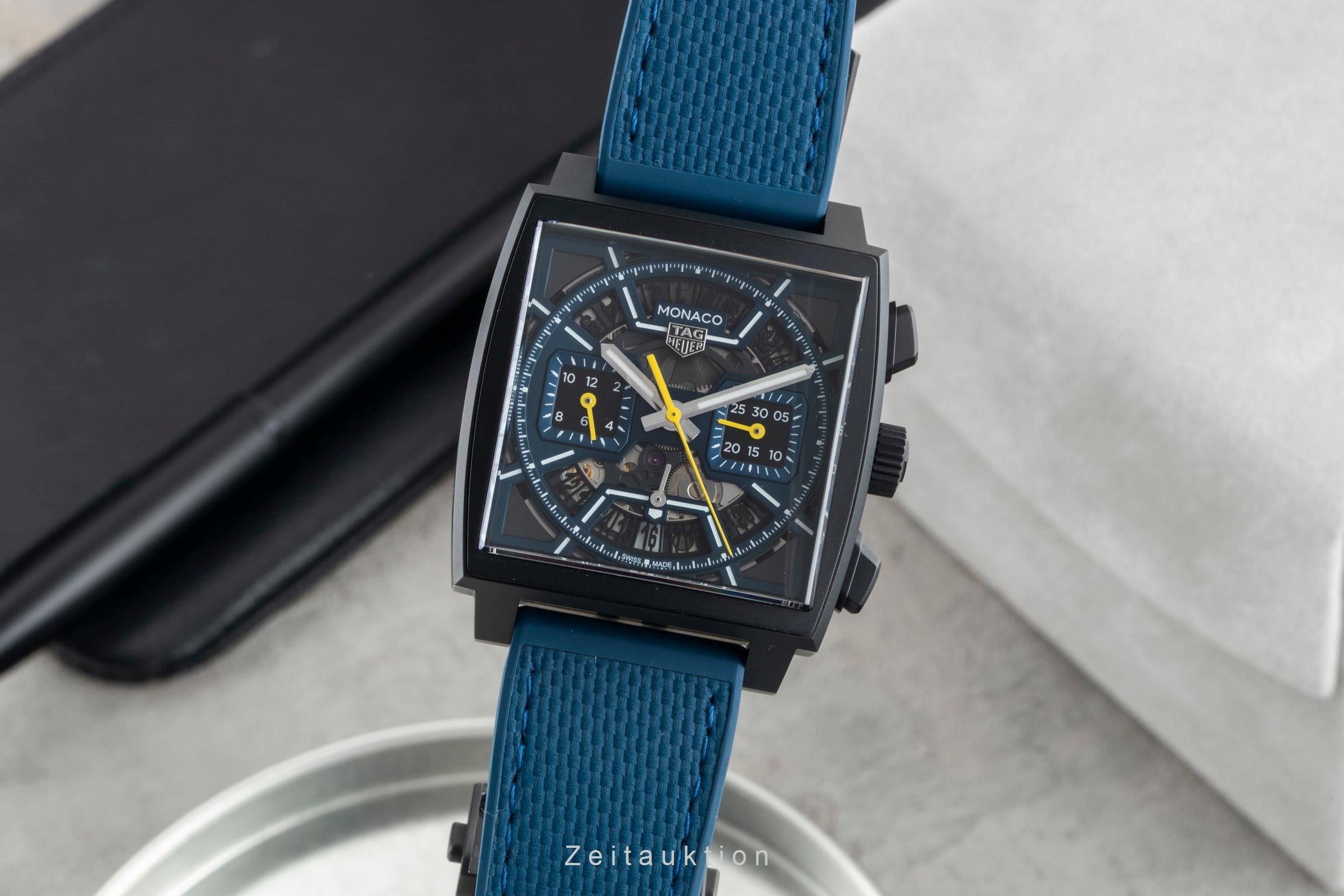 Tag Heuer Monaco chronograph titanium automatic men's watch CBL2188.FT6261 LP: 11650EUR  [2601669]