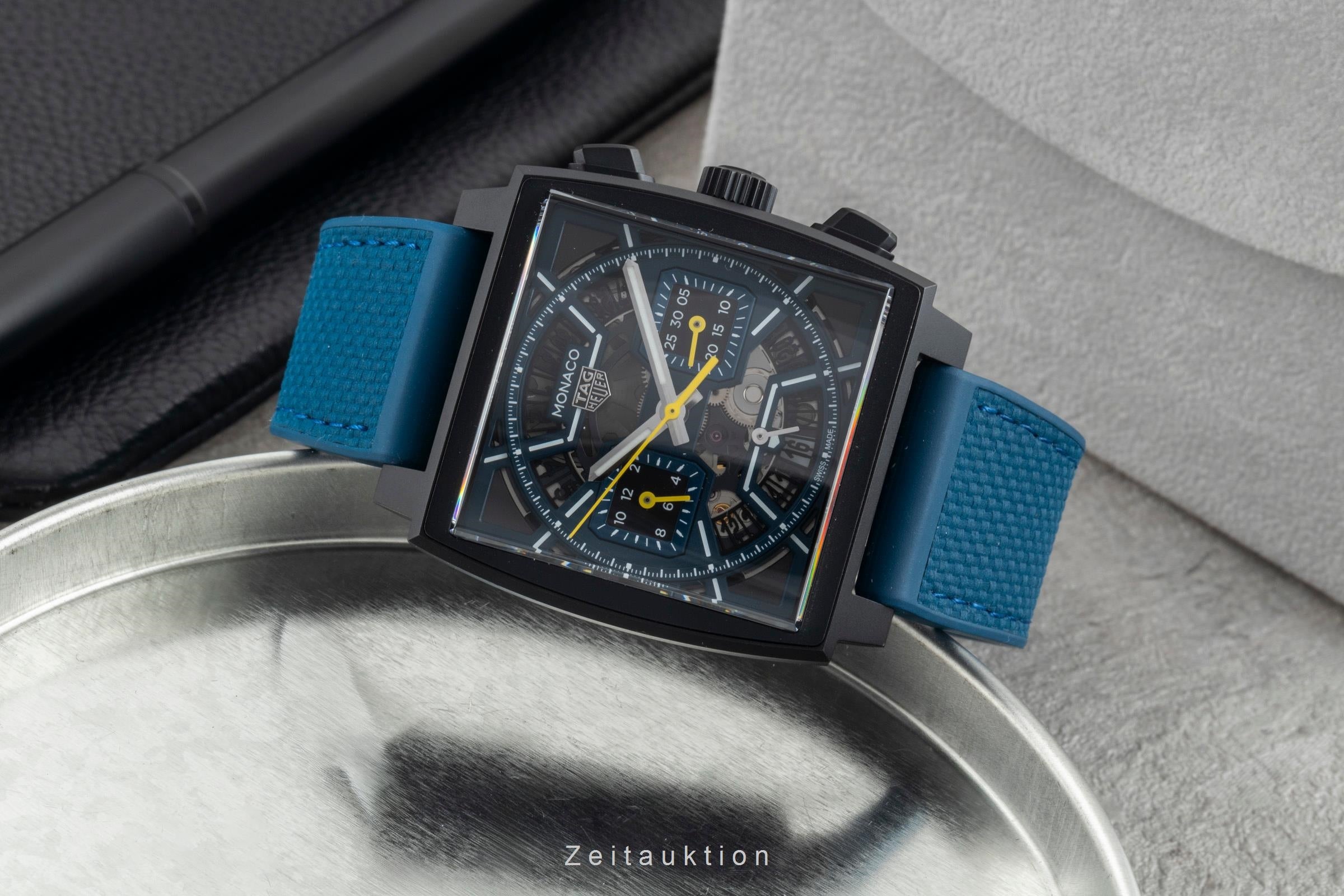 Tag Heuer Monaco cronografo titanio automatismo orologio da uomo CBL2188.FT6261 LP: 11650EUR  [2601669]
