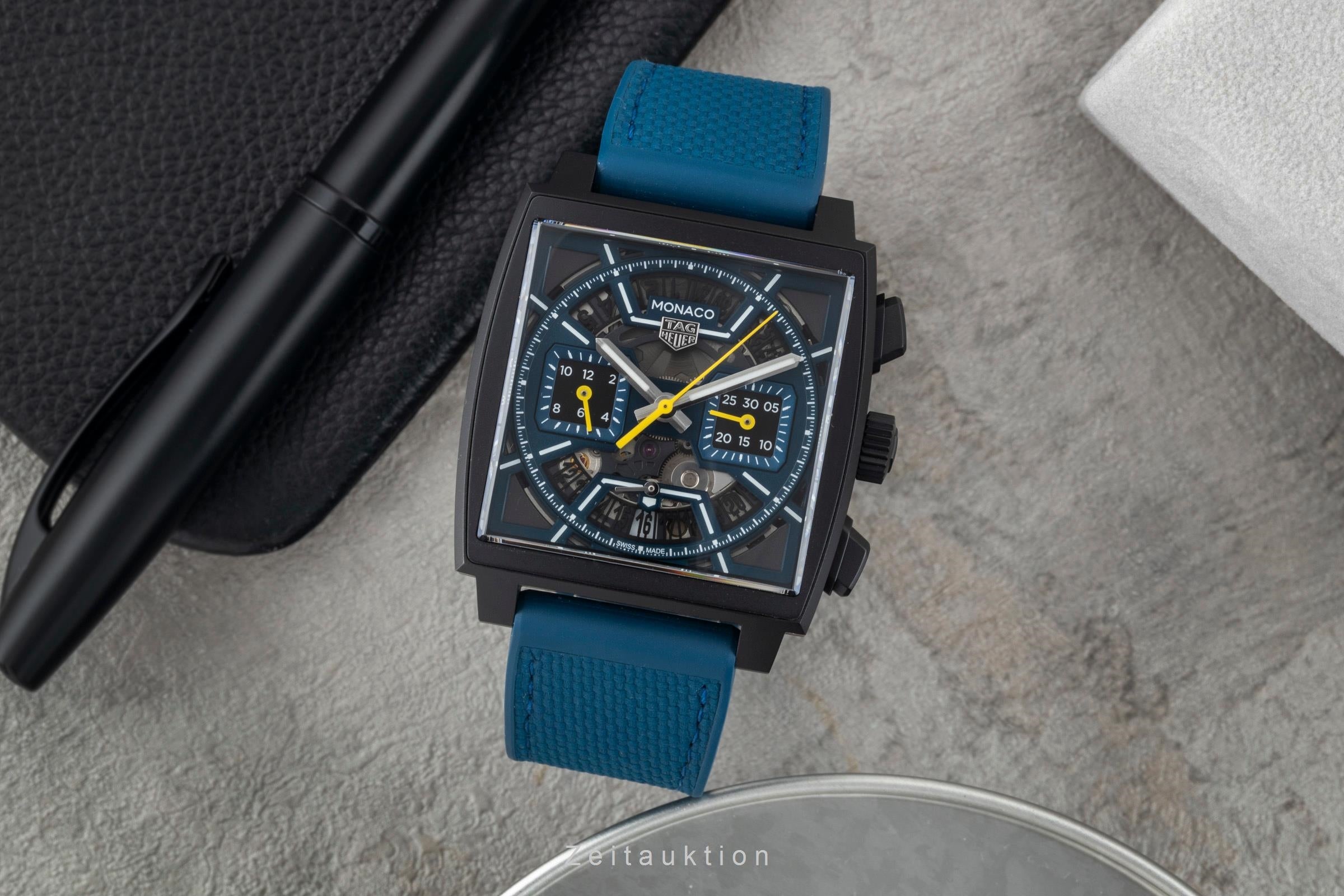 Tag Heuer Monaco cronografo titanio automatismo orologio da uomo CBL2188.FT6261 LP: 11650EUR  [2601669]