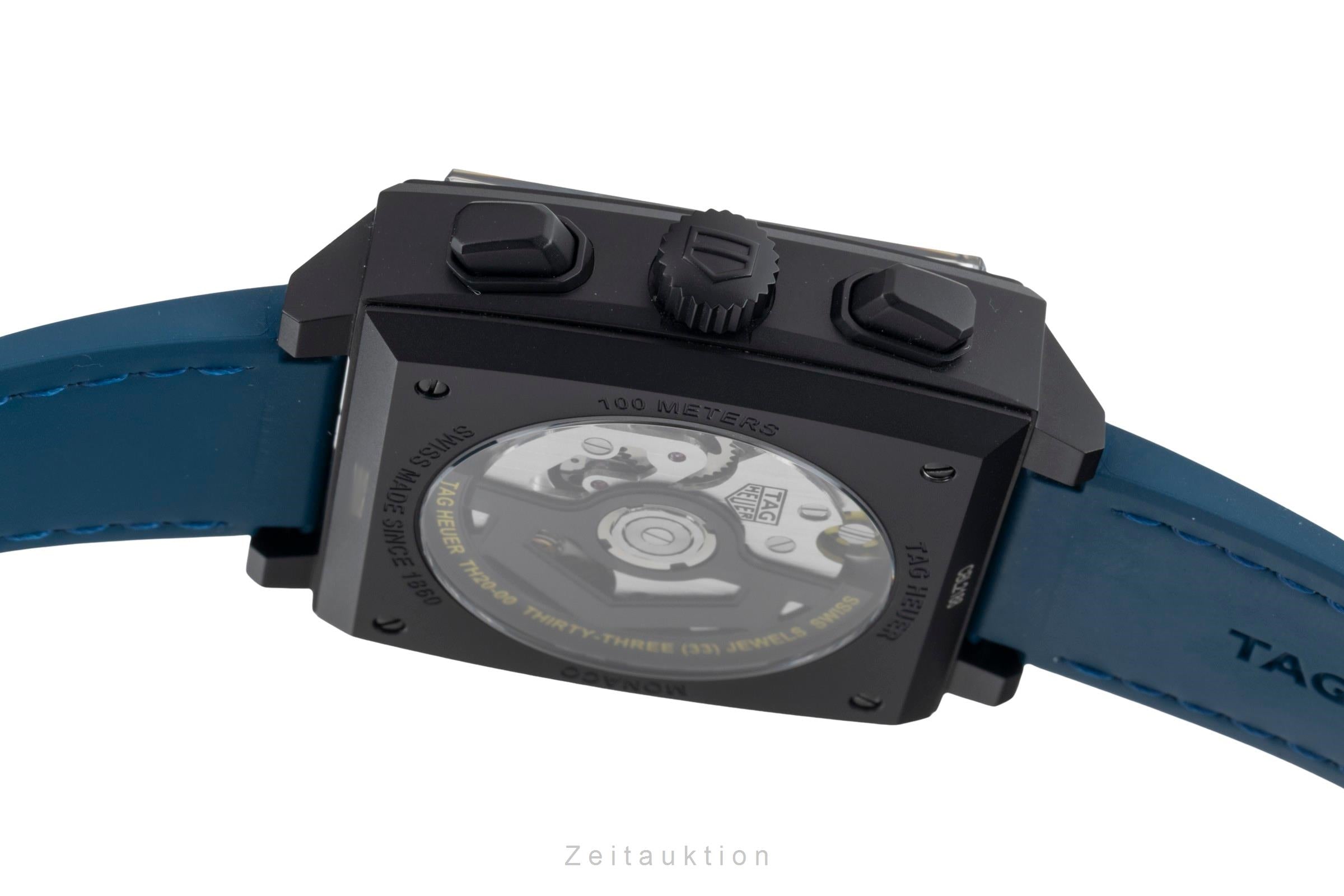 Tag Heuer Monaco cronografo titanio automatismo orologio da uomo CBL2188.FT6261 LP: 11650EUR  [2601669]