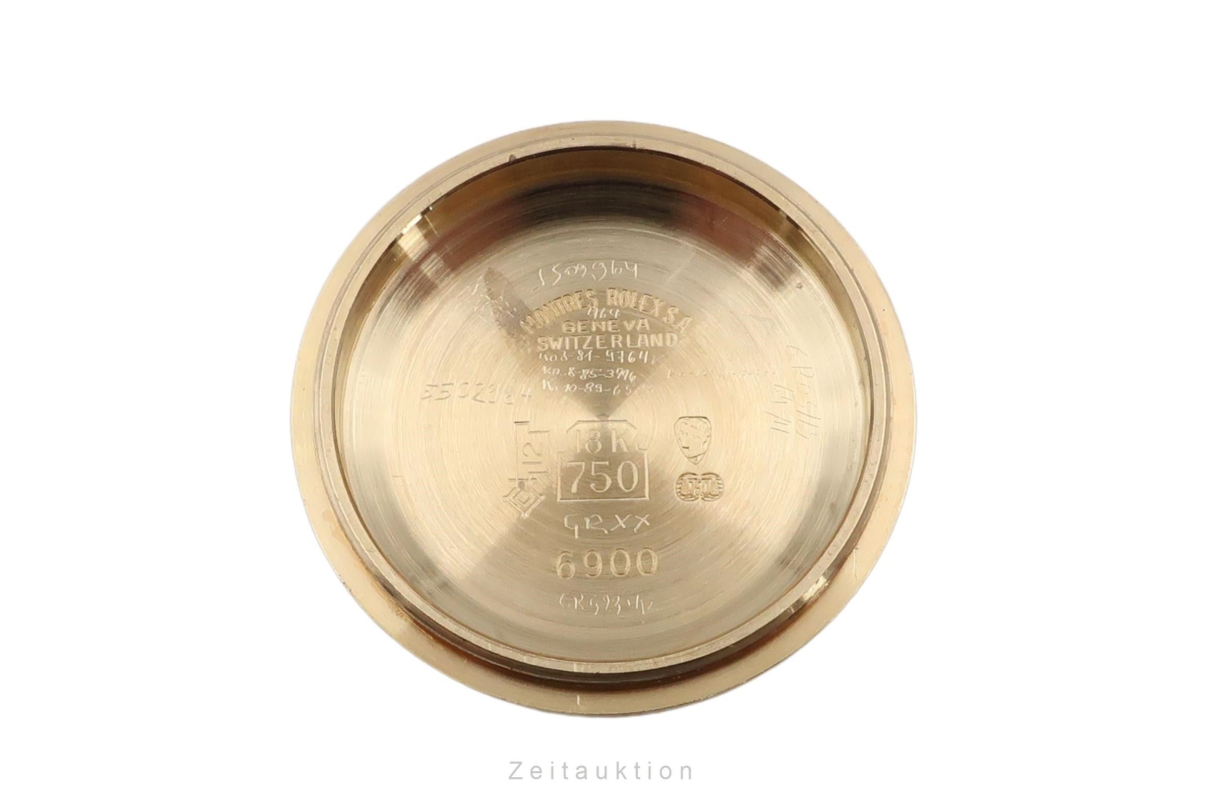 Rolex Lady Datejust 18 ct gold automatic women's watch 6927 Vintage  [2601670]