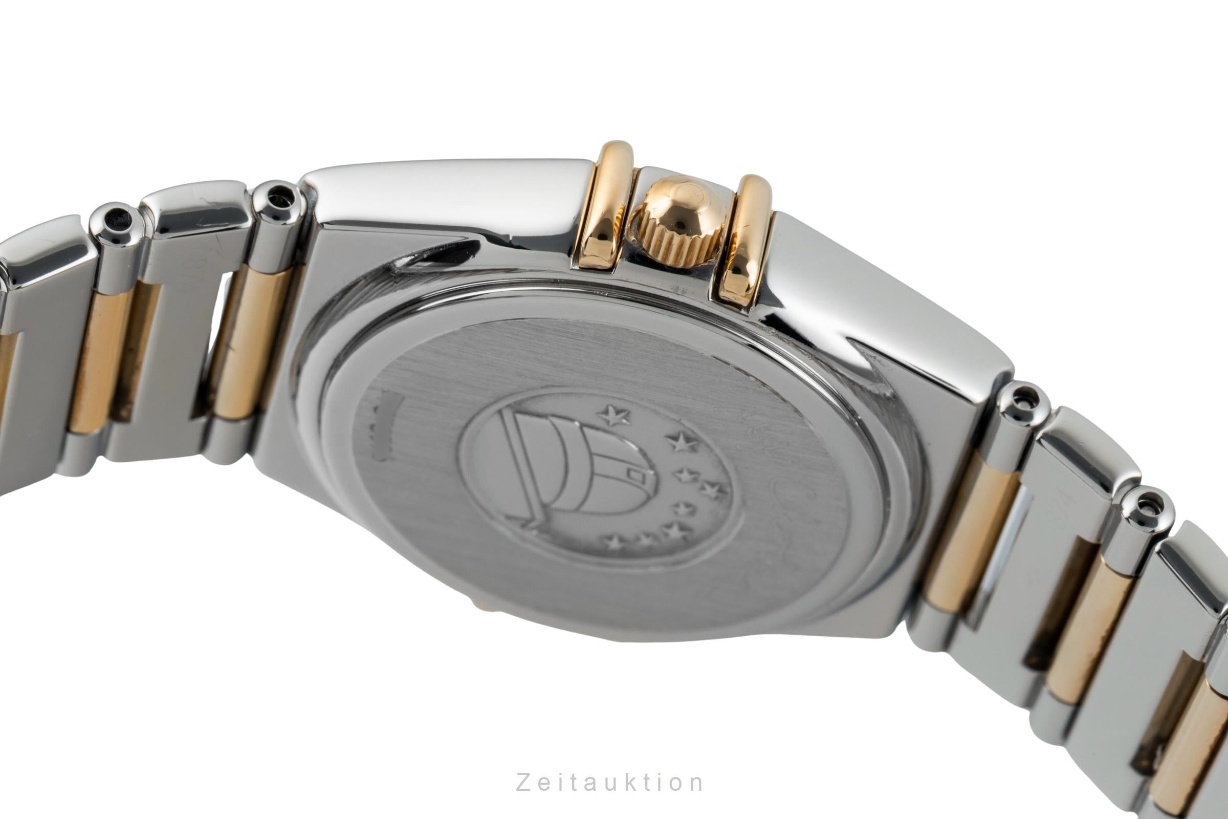 Omega Constellation Stahl / Gold Quarz MOP Dial Damen Ref. 1371.71.00 Klassiker [2601672]