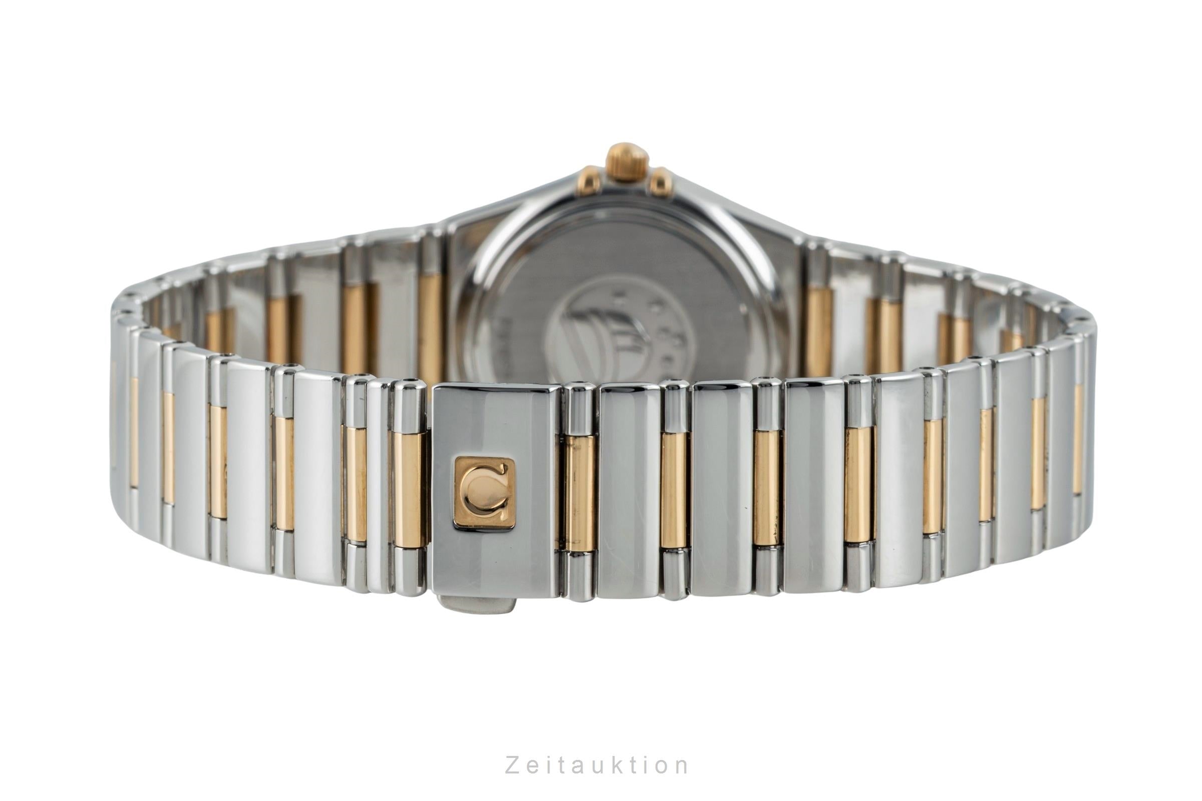 Omega Constellation Stahl / Gold Quarz MOP Dial Damen Ref. 1371.71.00 Klassiker [2601672]