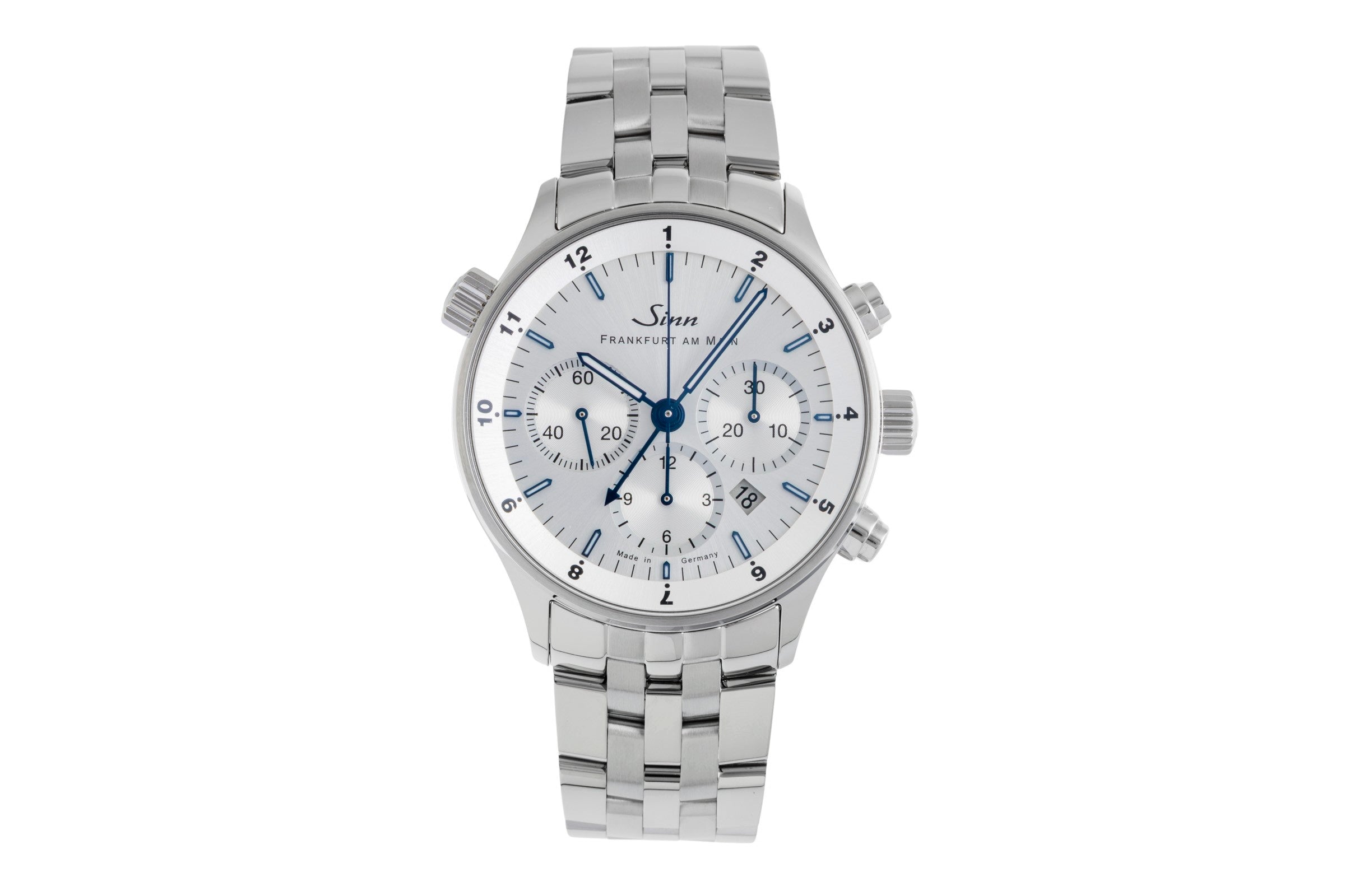 Sinn Frankfurter Finanzplatzuhr 6099 Stahl Automatik Ref. 6099.012 B&P Limited  [2601673]