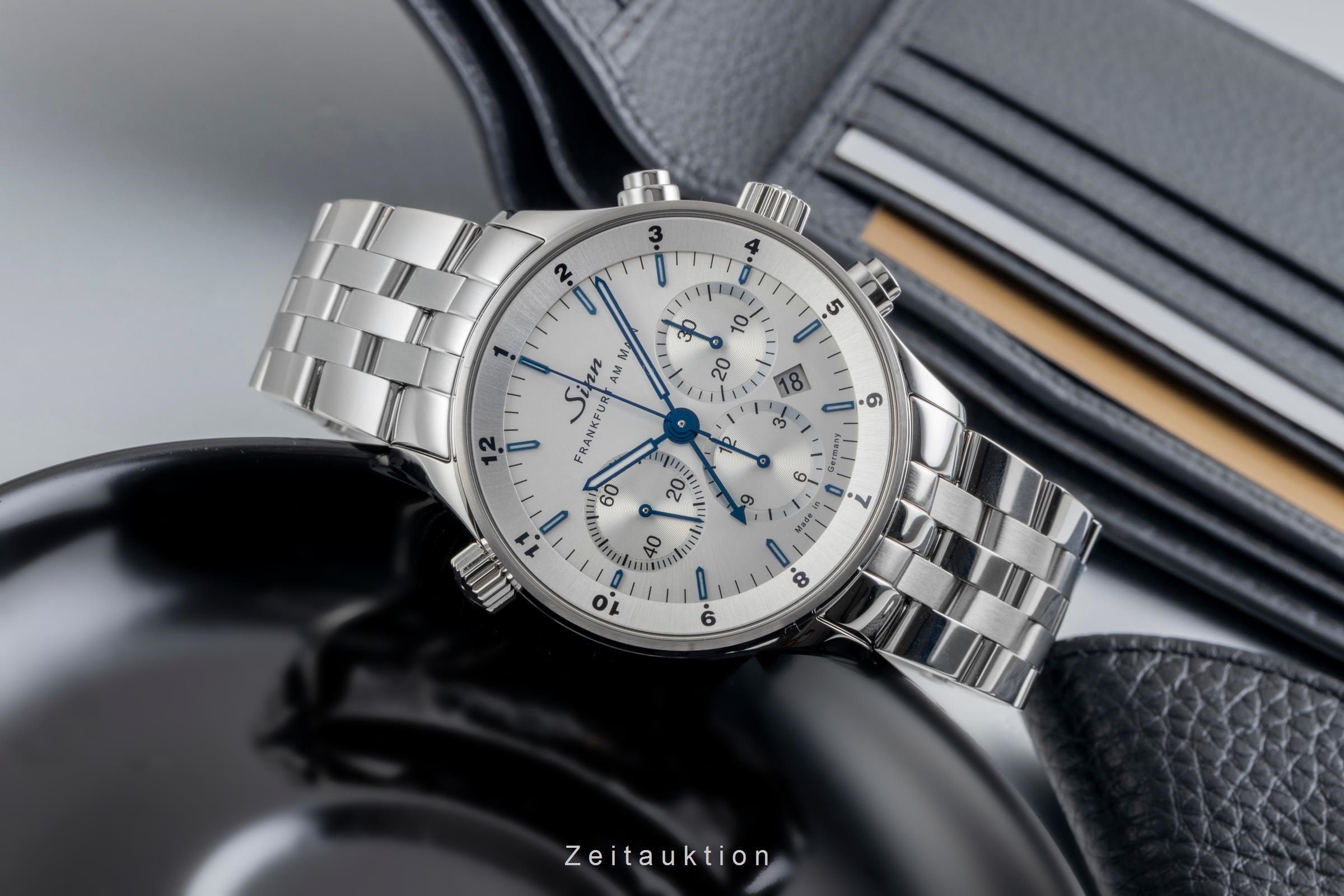 Sinn 6099 cronógrafo acero automático reloj para caballeros 6099.012 LP: 4690EUR Limited  [2601673]
