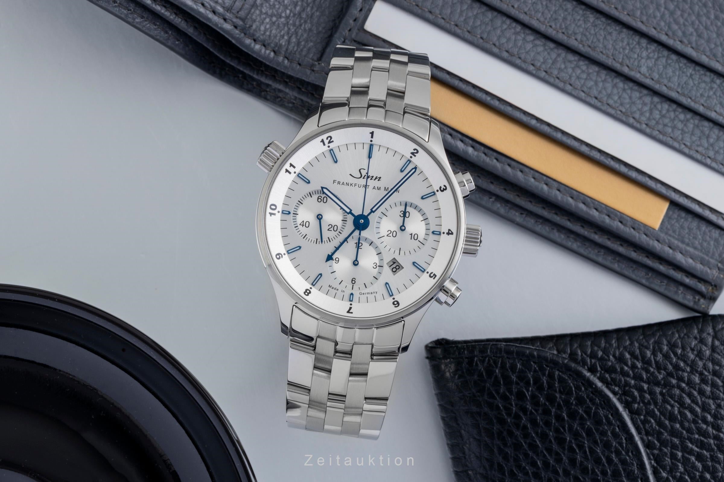 Sinn 6099 cronógrafo acero automático reloj para caballeros 6099.012 LP: 4690EUR Limited  [2601673]