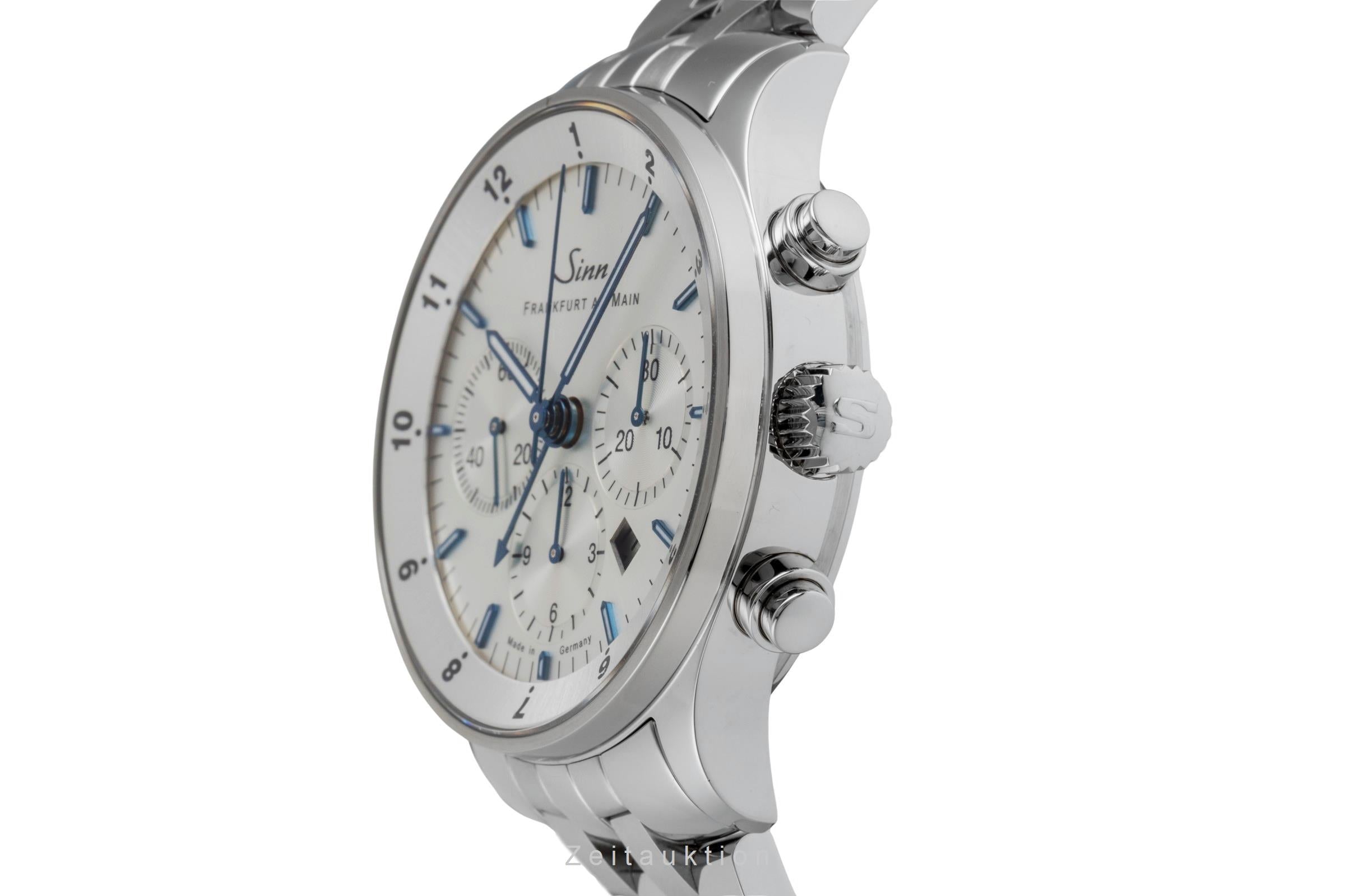 Sinn 6099 cronógrafo acero automático reloj para caballeros 6099.012 LP: 4690EUR Limited  [2601673]