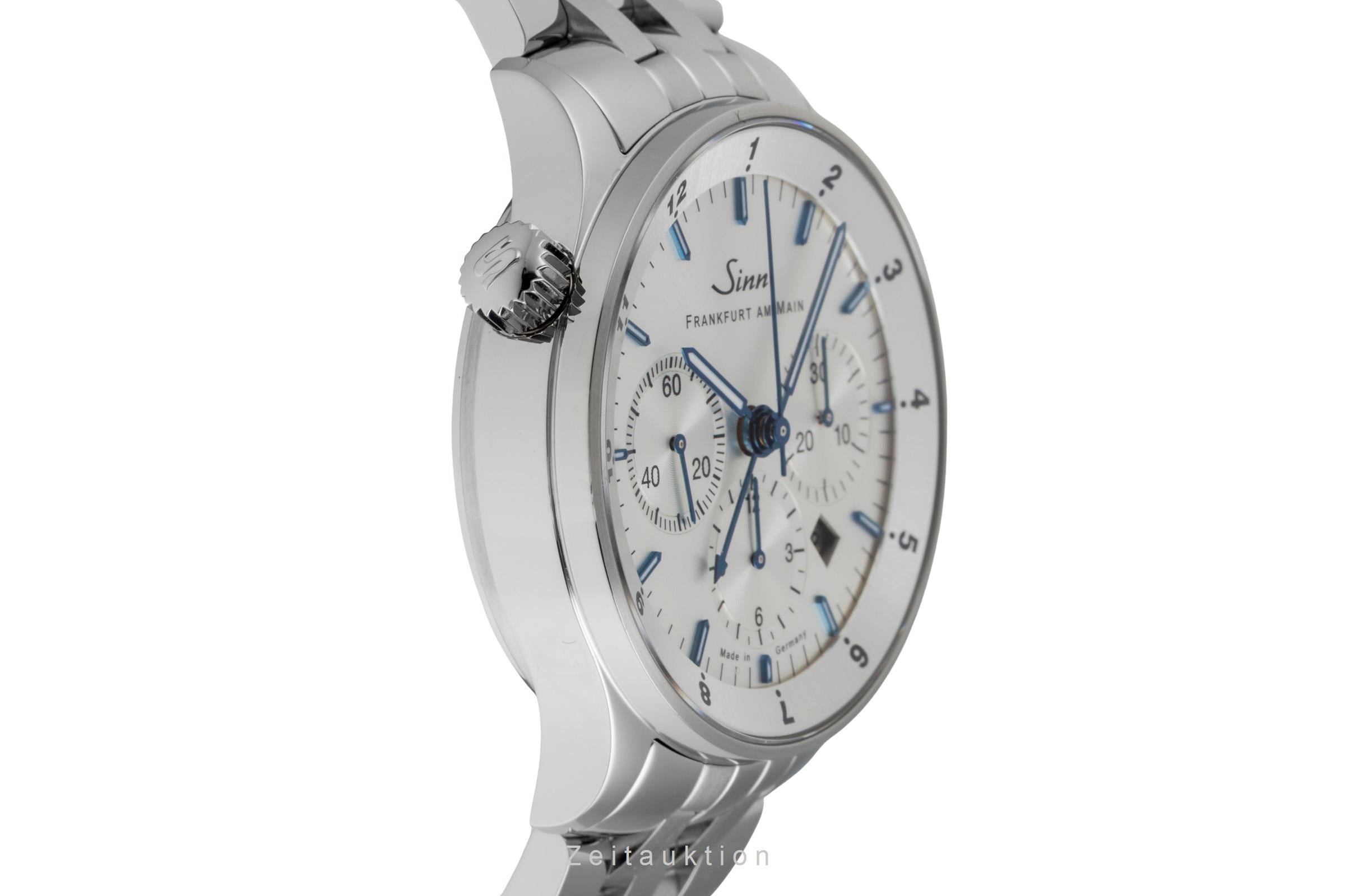 Sinn 6099 cronógrafo acero automático reloj para caballeros 6099.012 LP: 4690EUR Limited  [2601673]