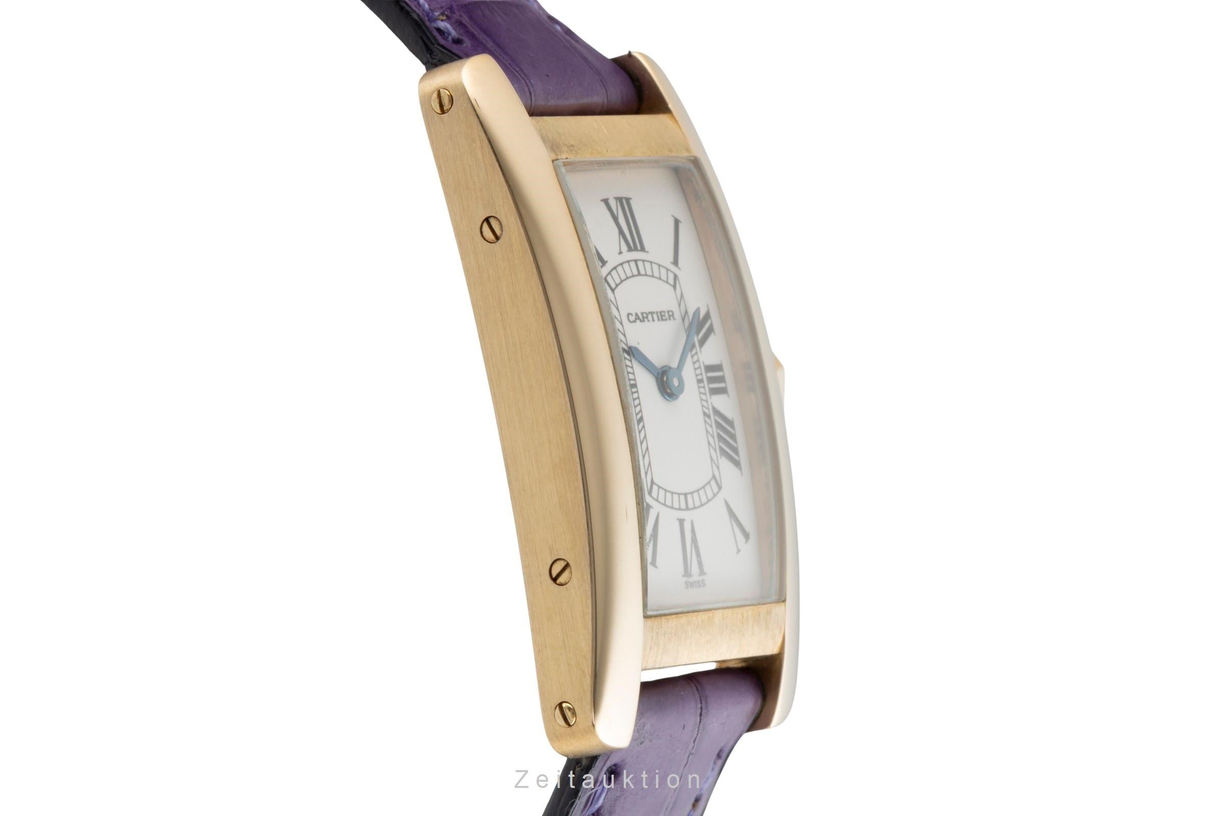 Cartier Tank Américaine 18 ct gold quartz women's watch W2601556  [2601676]